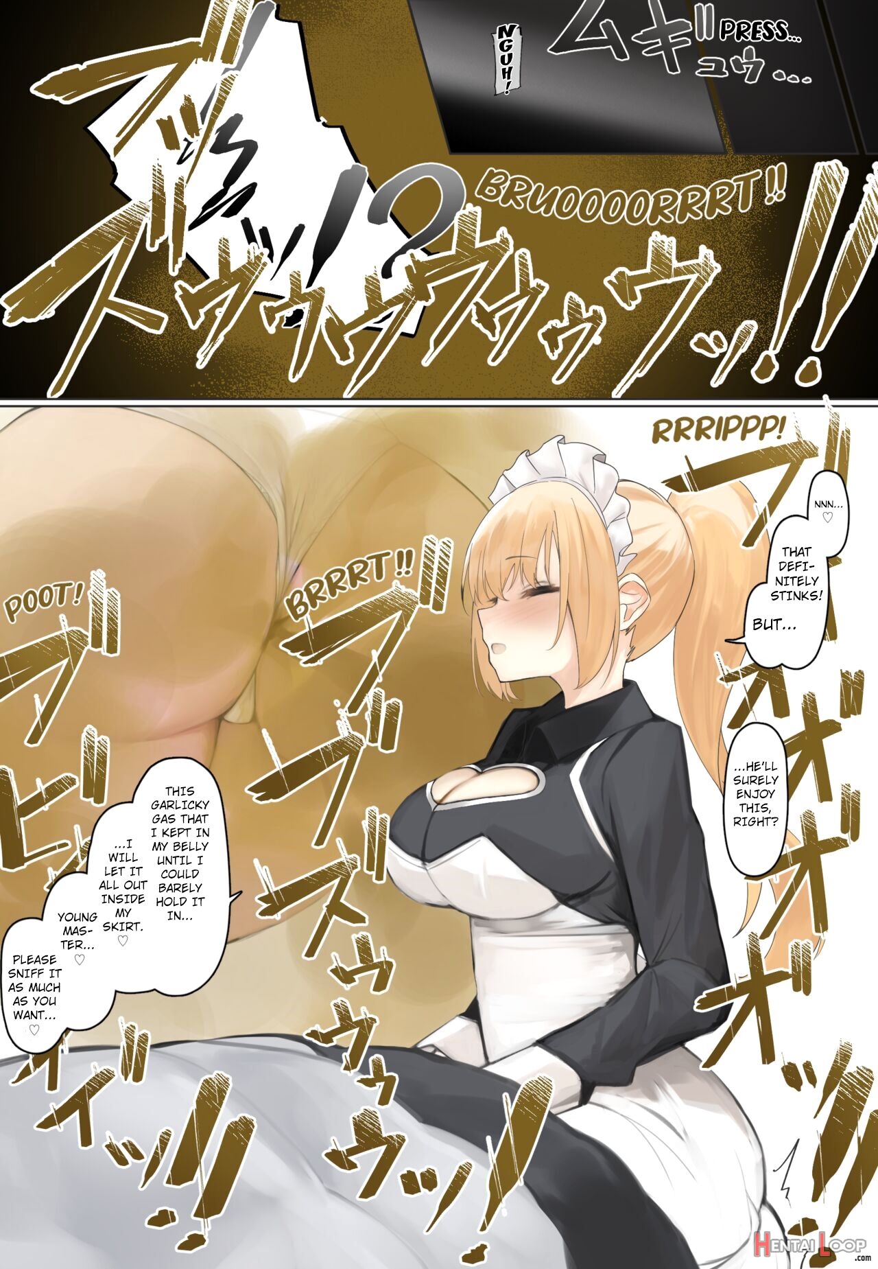 Onara Manga - Maid To Bocchama page 43