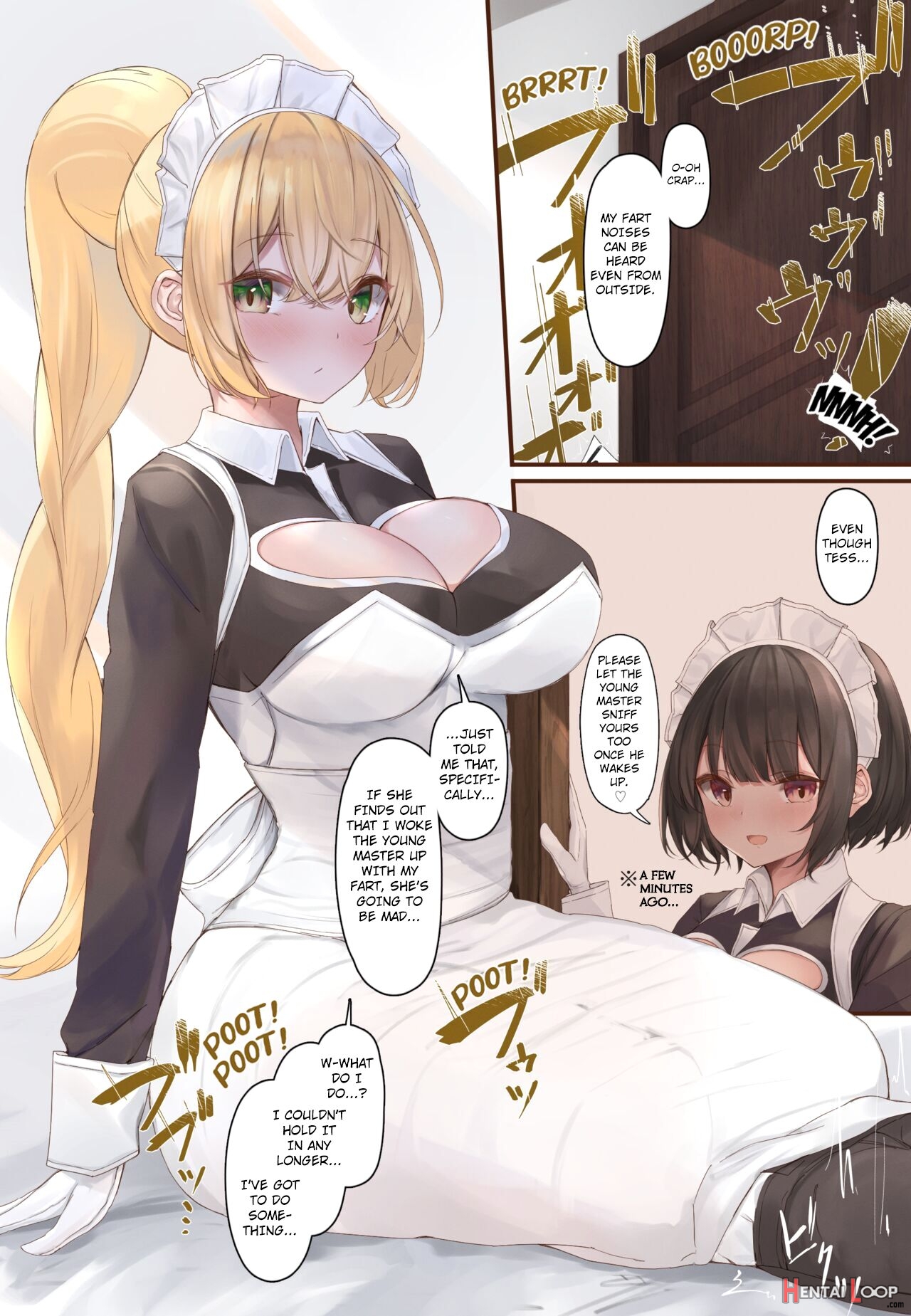 Onara Manga - Maid To Bocchama page 44