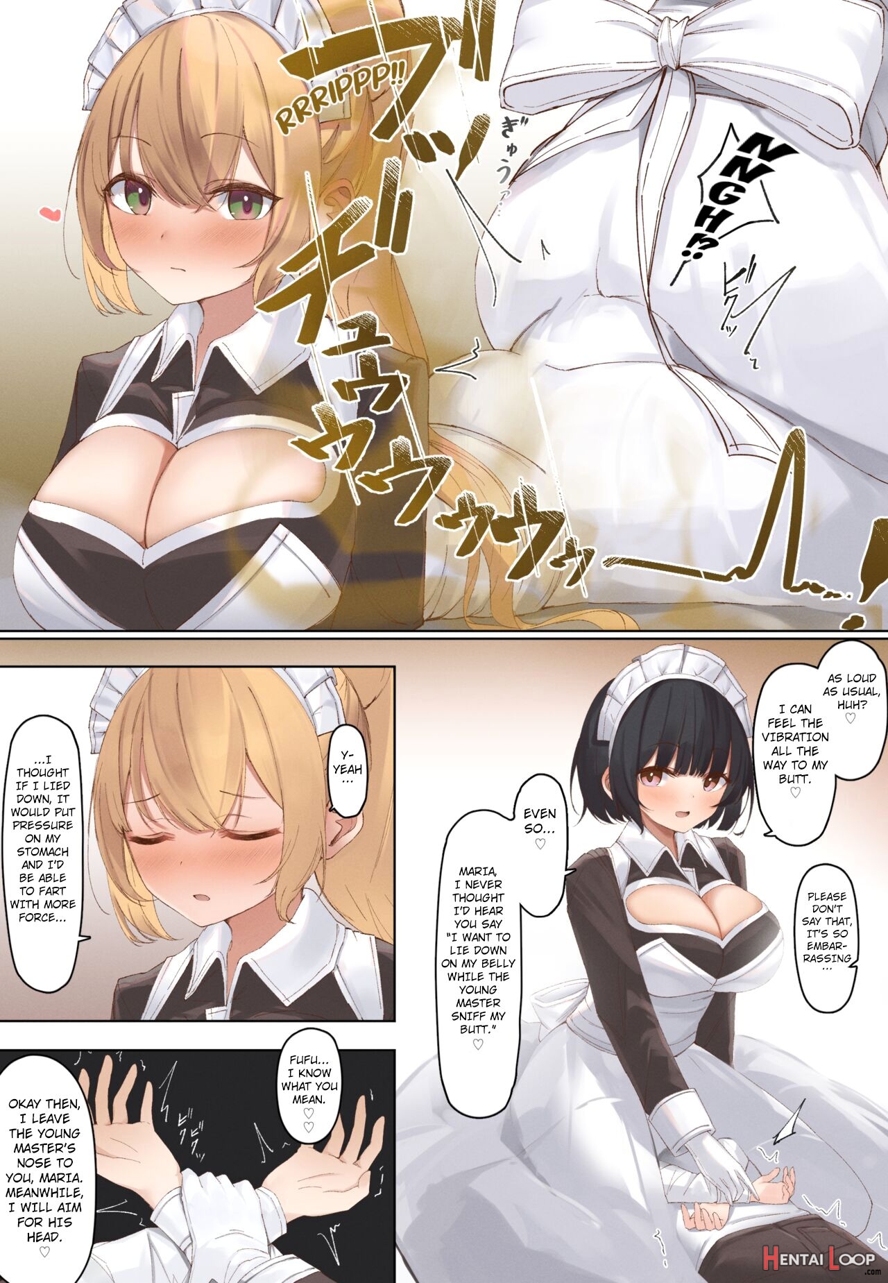 Onara Manga - Maid To Bocchama page 50