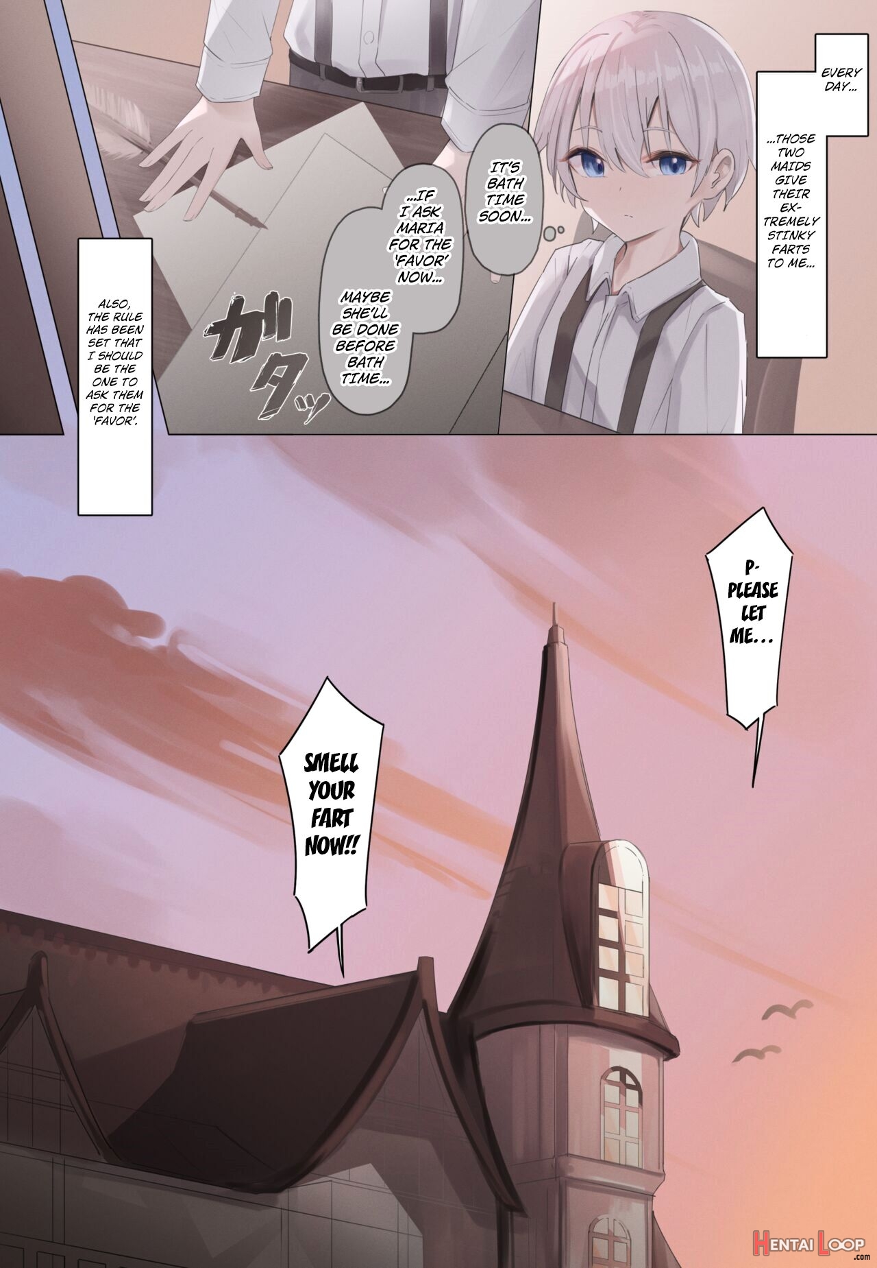 Onara Manga - Maid To Bocchama page 52