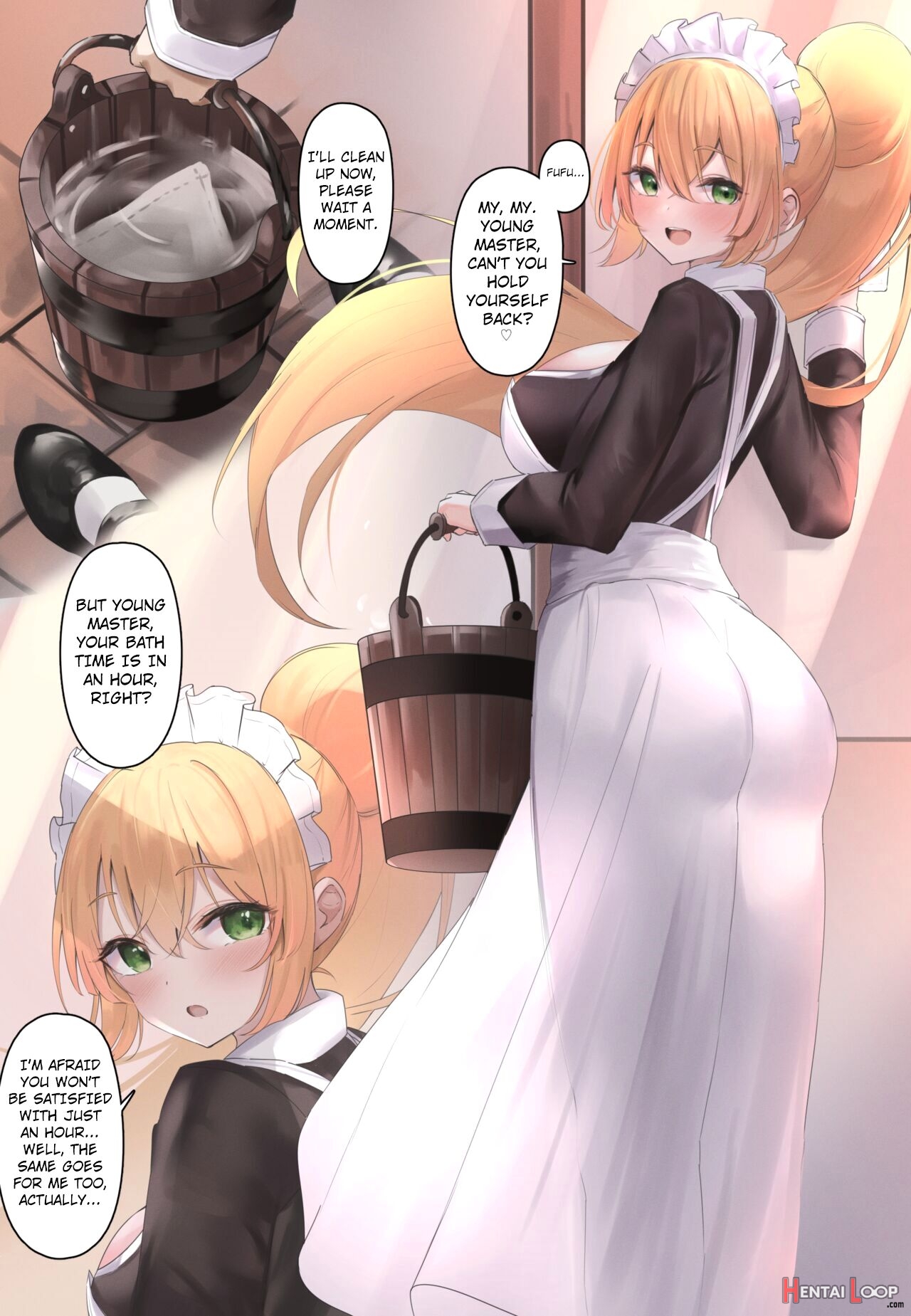 Onara Manga - Maid To Bocchama page 53