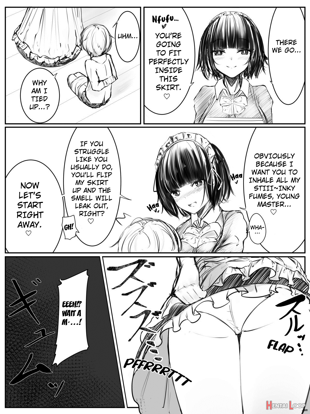 Onara Manga - Maid To Bocchama page 7