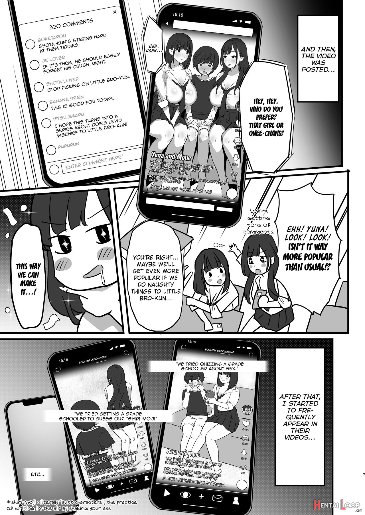 Onee-chan No Tomodachi No Jk Tiktoker Ni Takusan Paizuri Sareru Hon page 9