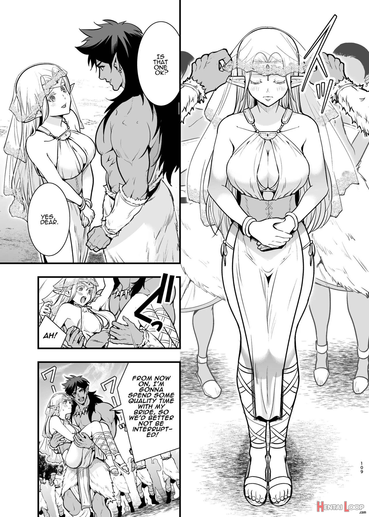 Orc Bride ~abducted Elf Corrupted By Pleasure~ page 107