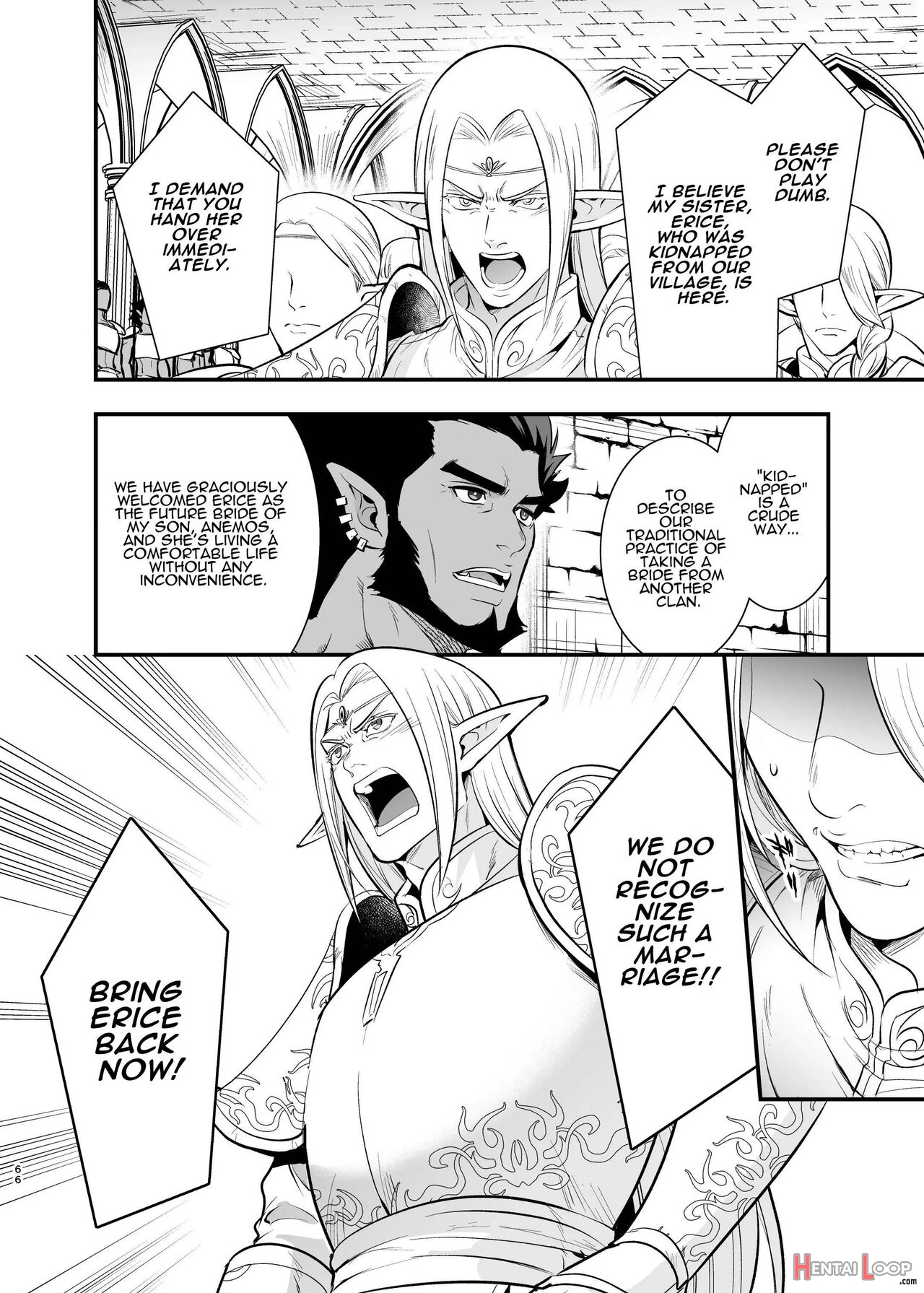 Orc Bride ~abducted Elf Corrupted By Pleasure~ page 64