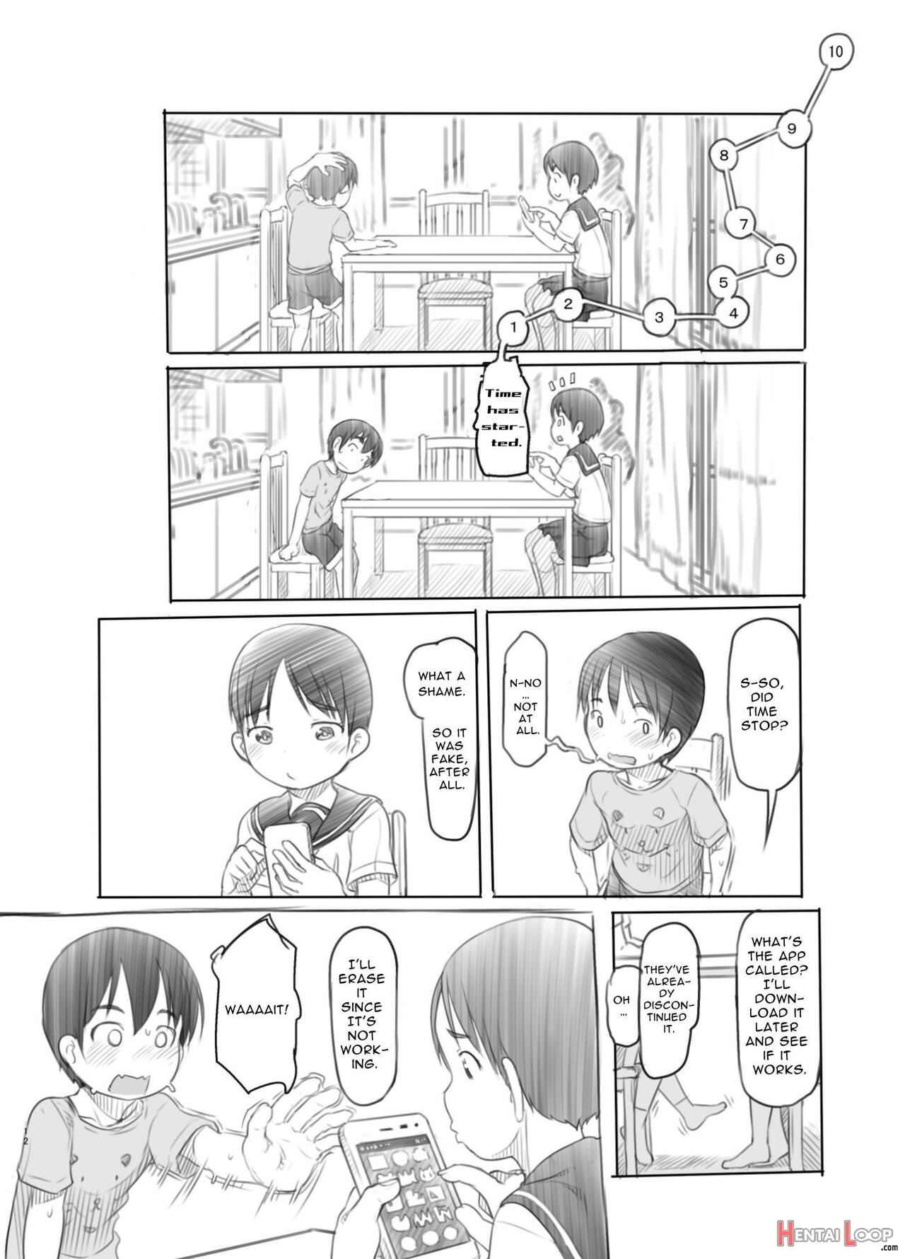 Sei Ni Kyoumi Ga Detekita Otouto Ni Jikan Teishi Appli O Ataete Mita page 11