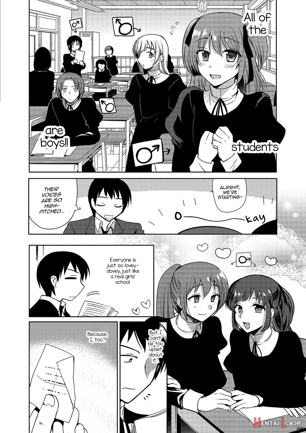 Shiritsu Otokonoko Gakuen Ch. 2-4 page 22