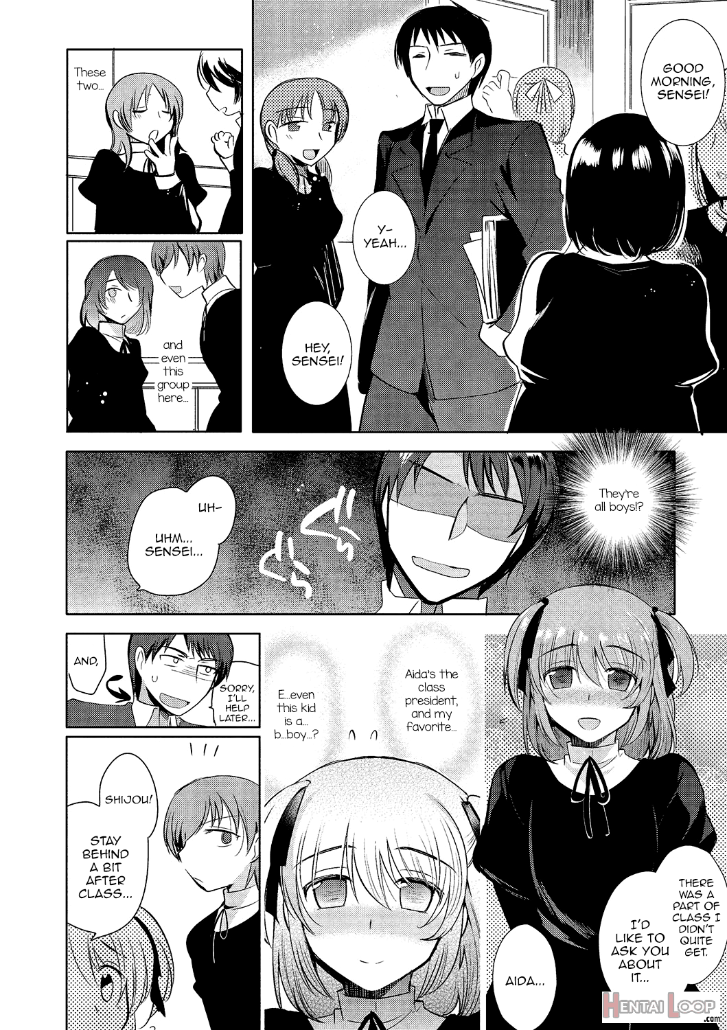 Shiritsu Otokonoko Gakuen Ch. 2-4 page 4