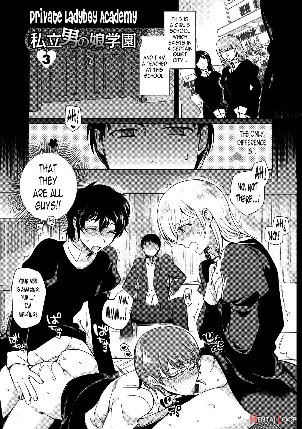 Shiritsu Otokonoko Gakuen Ch. 2-4 page 41