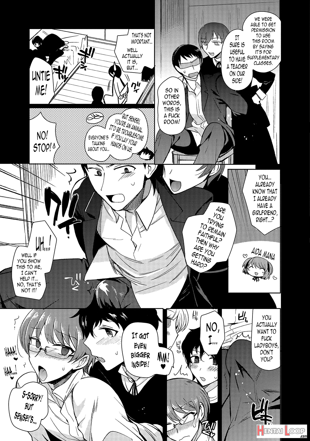 Shiritsu Otokonoko Gakuen Ch. 2-4 page 43