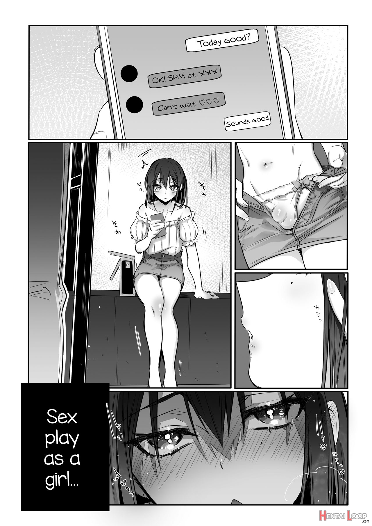 Shoshinsha Josou Danshi ♂ O Mesuochi Sasetemita! page 22