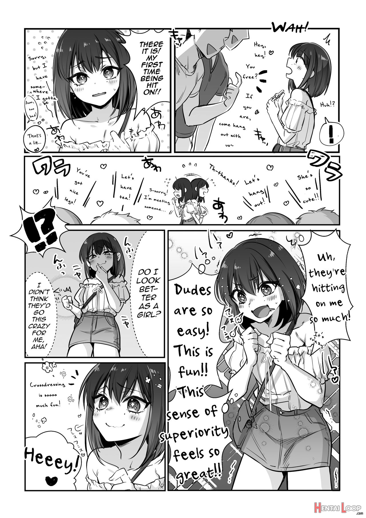 Shoshinsha Josou Danshi ♂ O Mesuochi Sasetemita! page 4