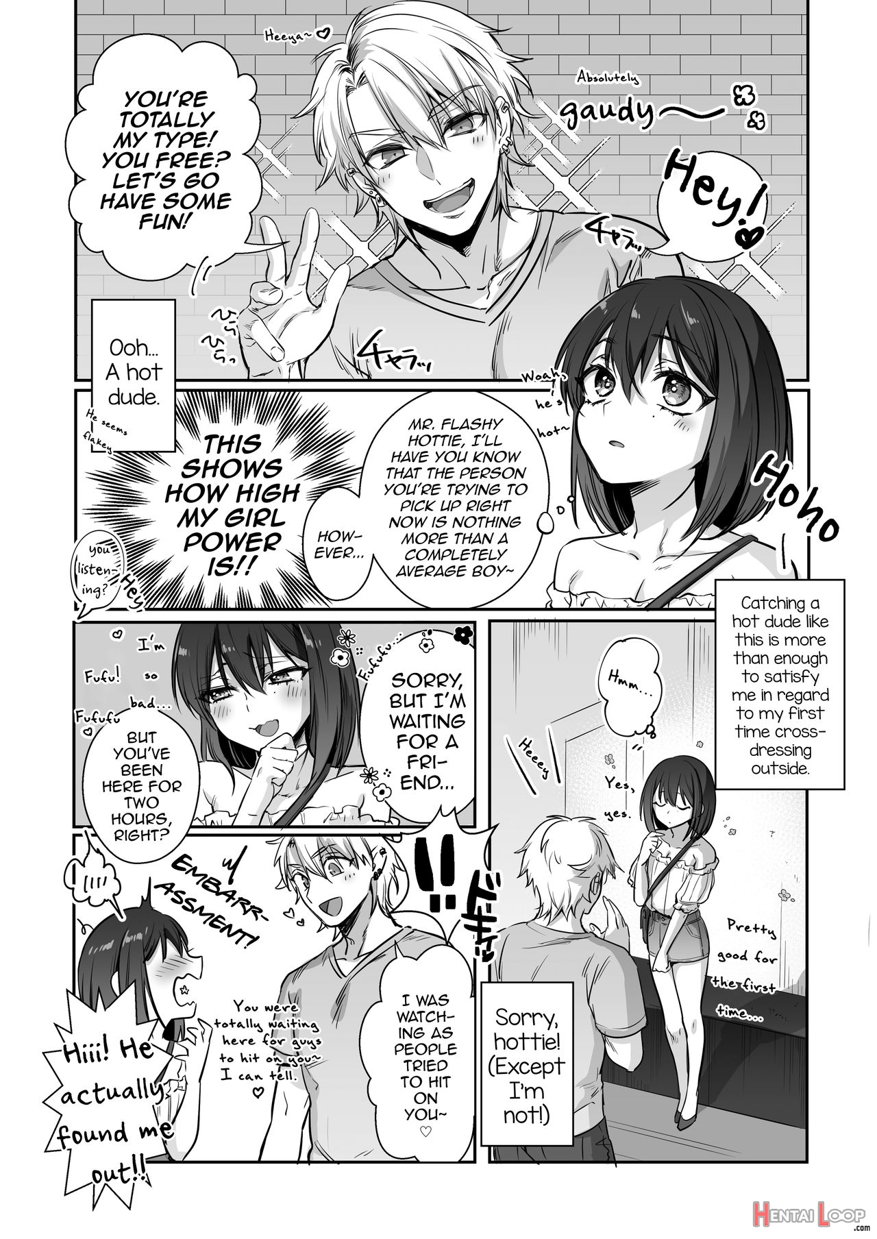 Shoshinsha Josou Danshi ♂ O Mesuochi Sasetemita! page 5