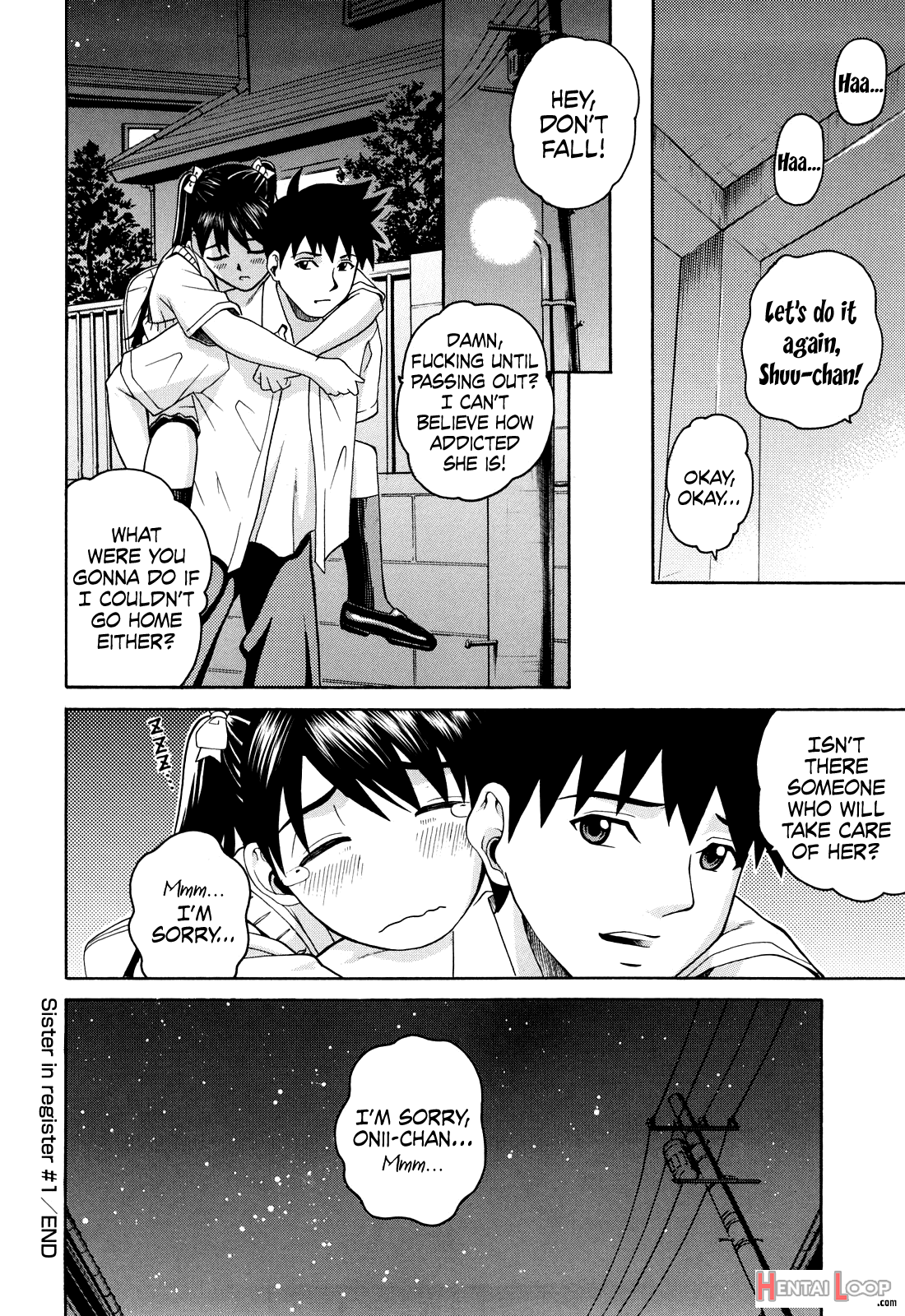 Sister In Register 1-2 – Decensored – No Hair page 19