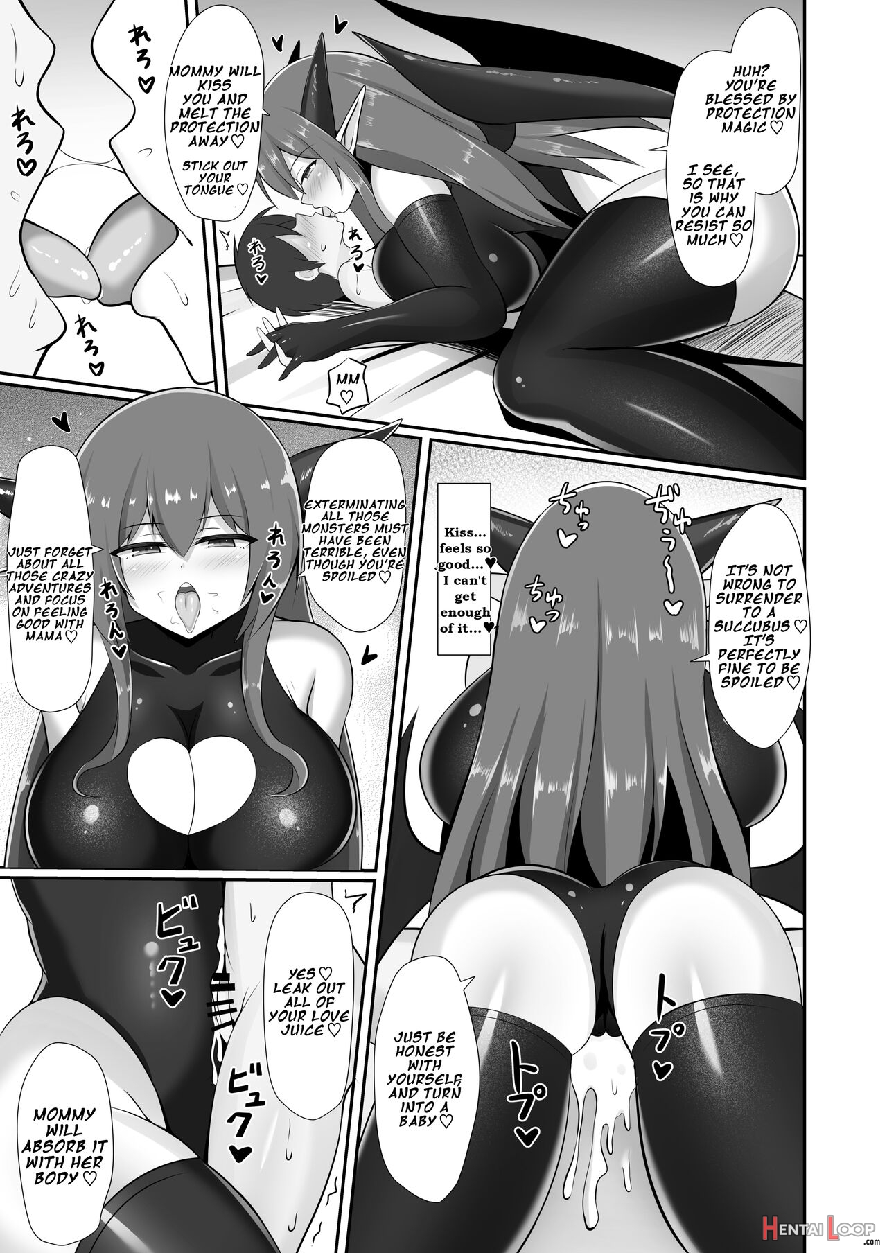 Succubus Doreika Keikaku ~goshujin-sama Succubus To Moto Shiro Majutsushi No Onee-san~ page 13