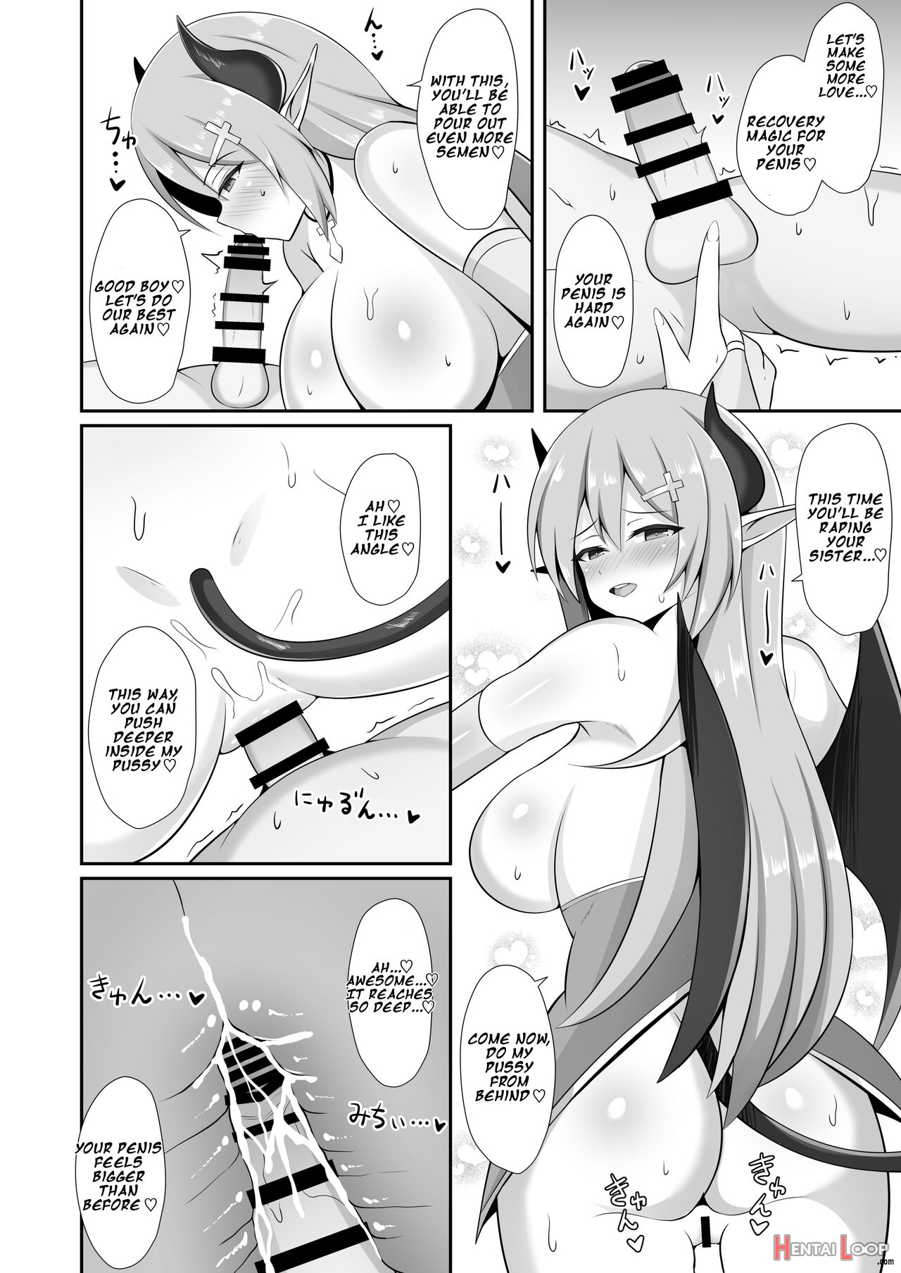 Succubus Doreika Keikaku ~goshujin-sama Succubus To Moto Shiro Majutsushi No Onee-san~ page 28