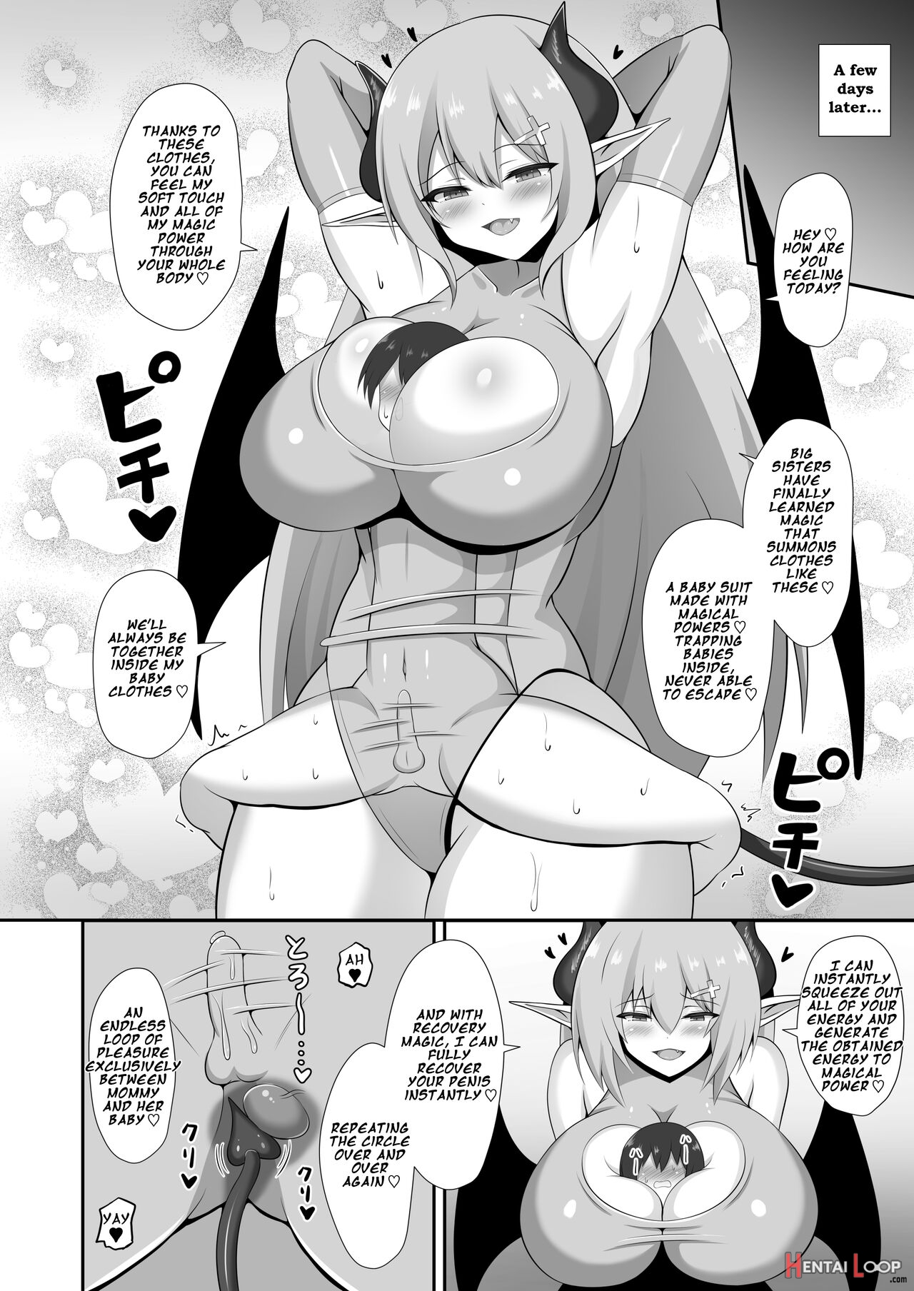 Succubus Doreika Keikaku ~goshujin-sama Succubus To Moto Shiro Majutsushi No Onee-san~ page 36