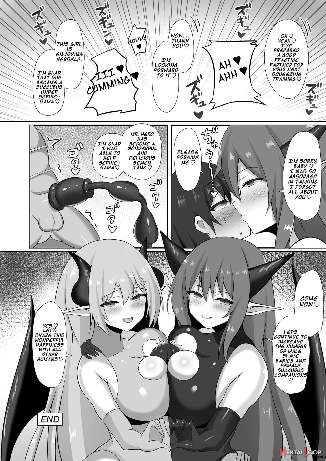 Succubus Doreika Keikaku ~goshujin-sama Succubus To Moto Shiro Majutsushi No Onee-san~ page 38