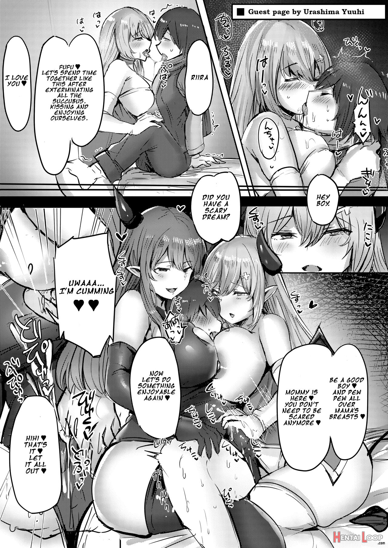 Succubus Doreika Keikaku ~goshujin-sama Succubus To Moto Shiro Majutsushi No Onee-san~ page 39