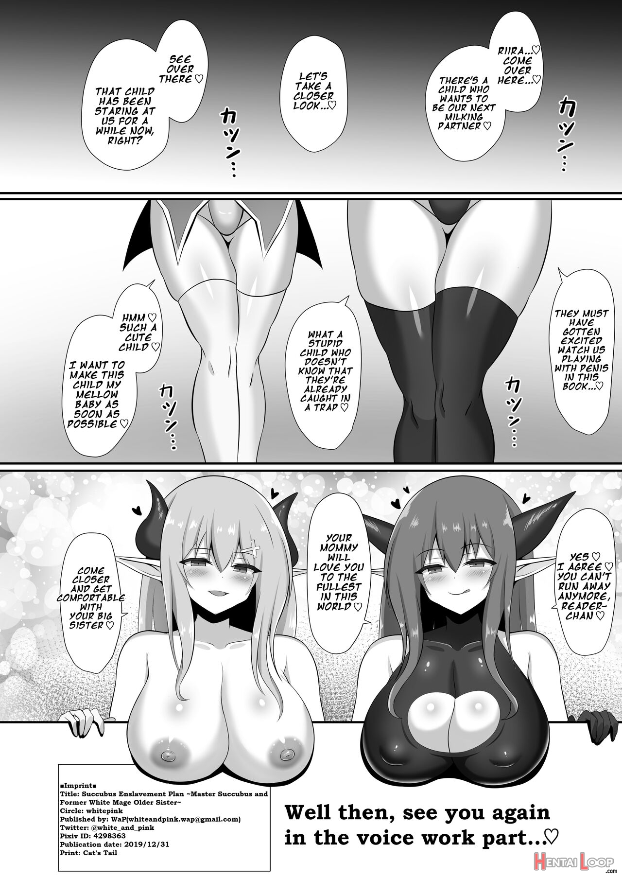 Succubus Doreika Keikaku ~goshujin-sama Succubus To Moto Shiro Majutsushi No Onee-san~ page 40