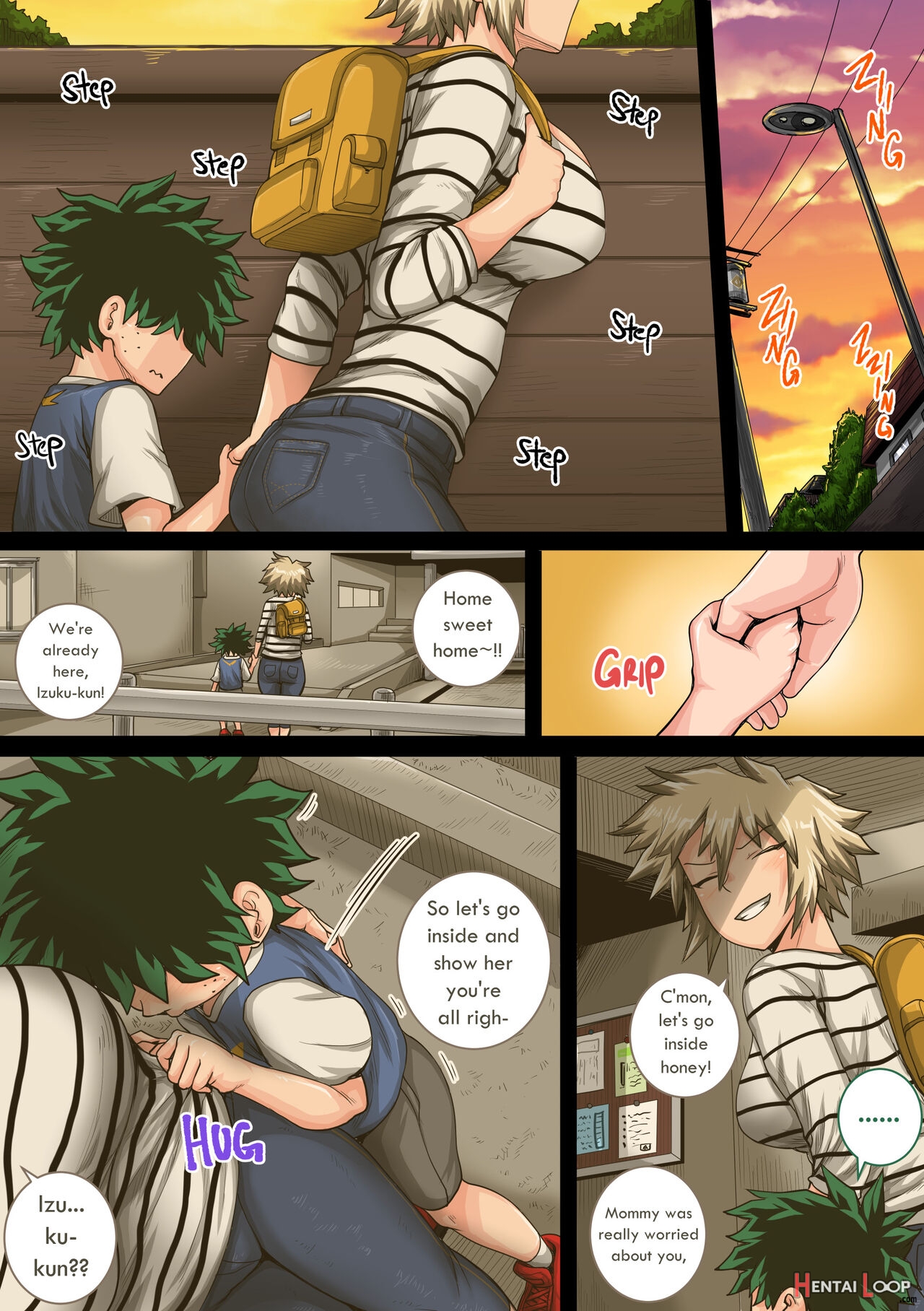 Summer Vacation With Bakugo's Mom Part Three Chapter Two page 44