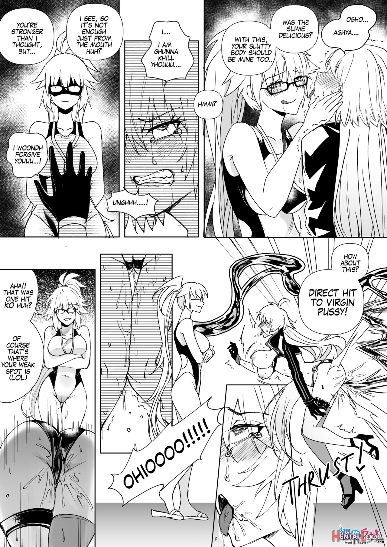 Swimsuit Jeanne Double Possession page 10