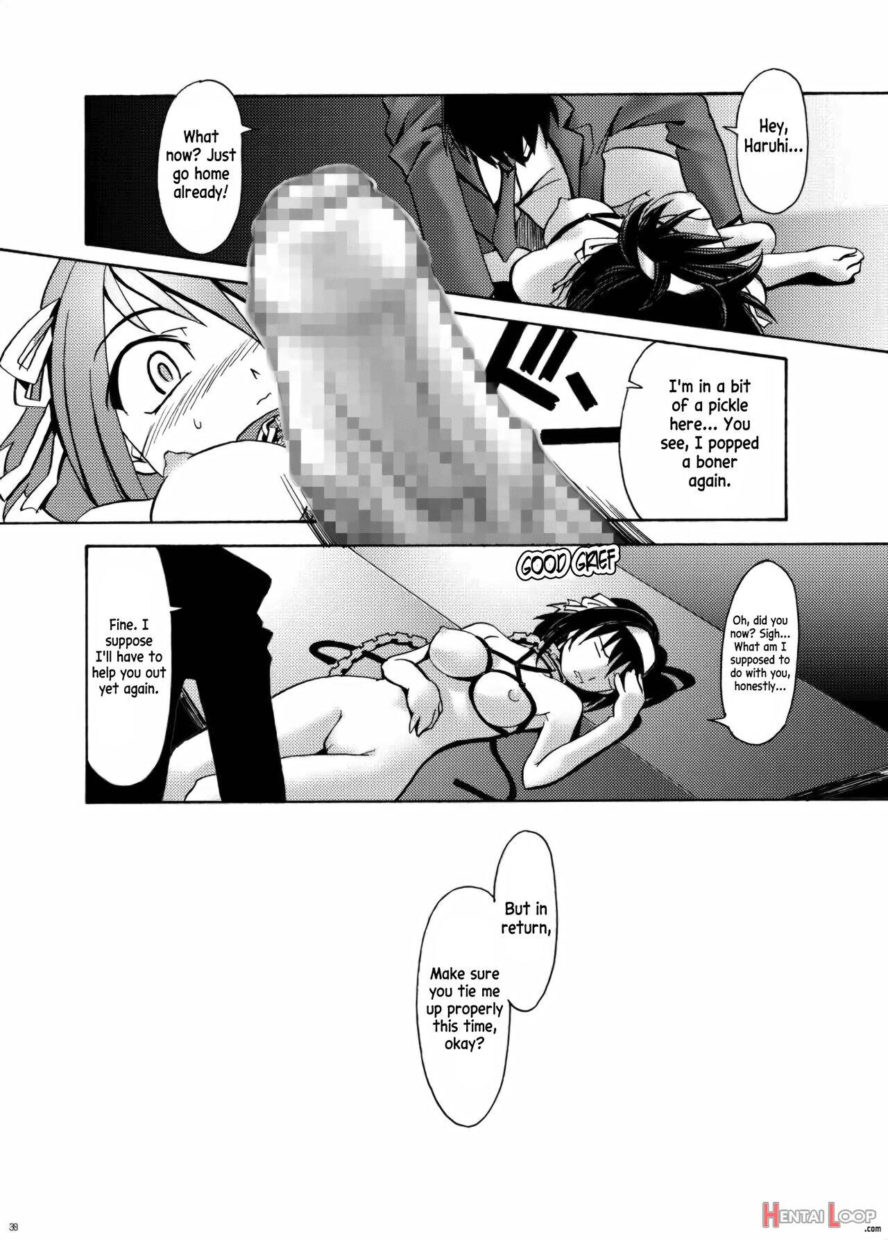The Duty Of Haruhi Suzumiya page 37