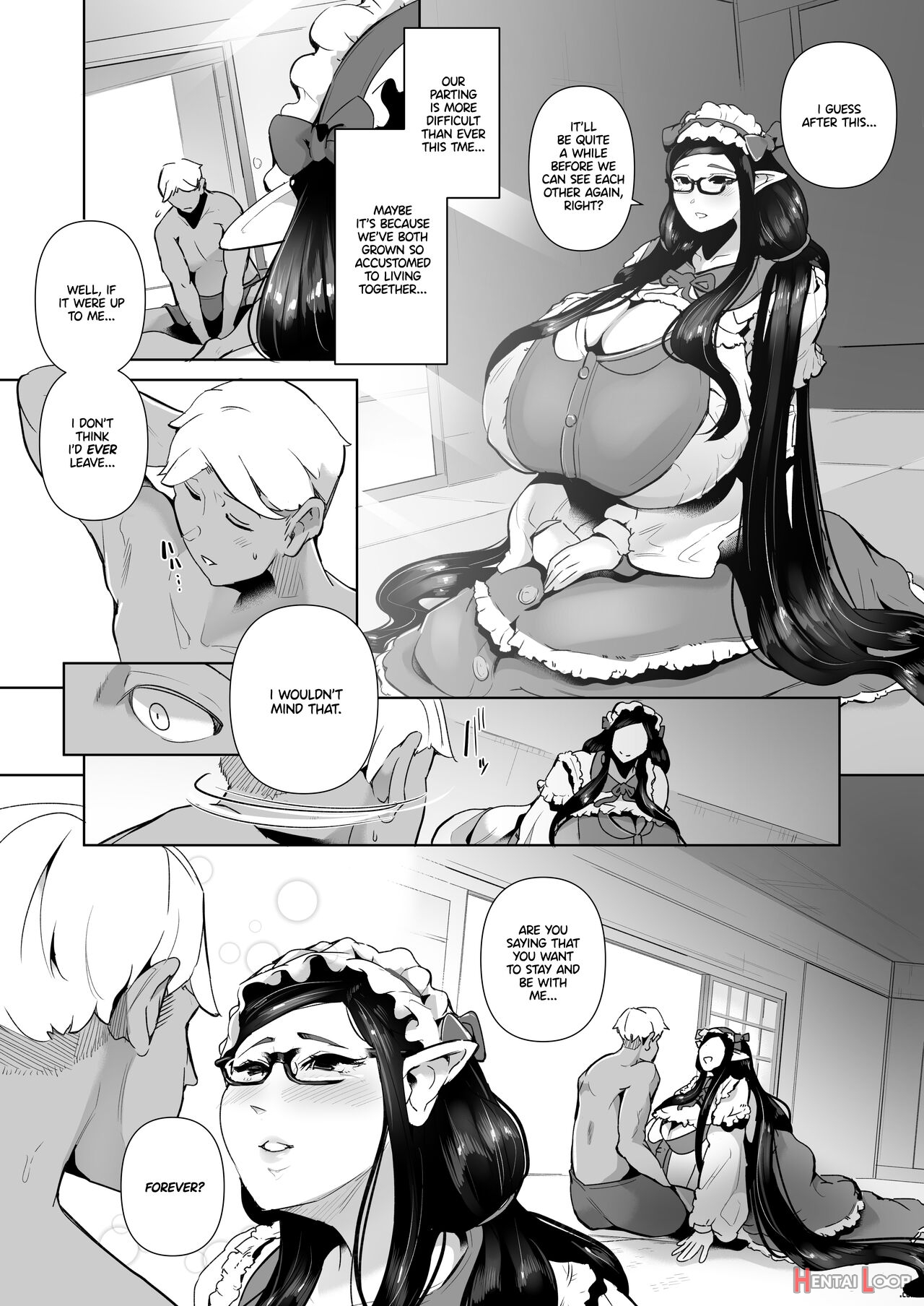 The Hot And Pervy Promise I Made To My Plump And Busty Elf Auntie page 39