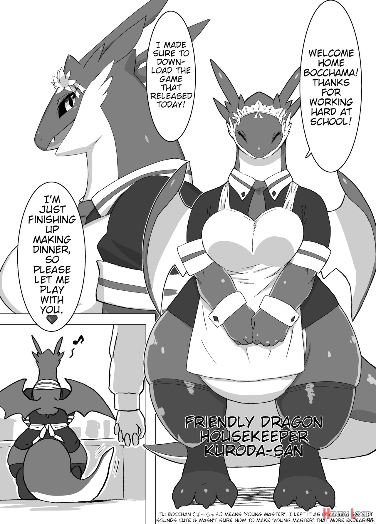 The Lusty Dragon Maid page 2