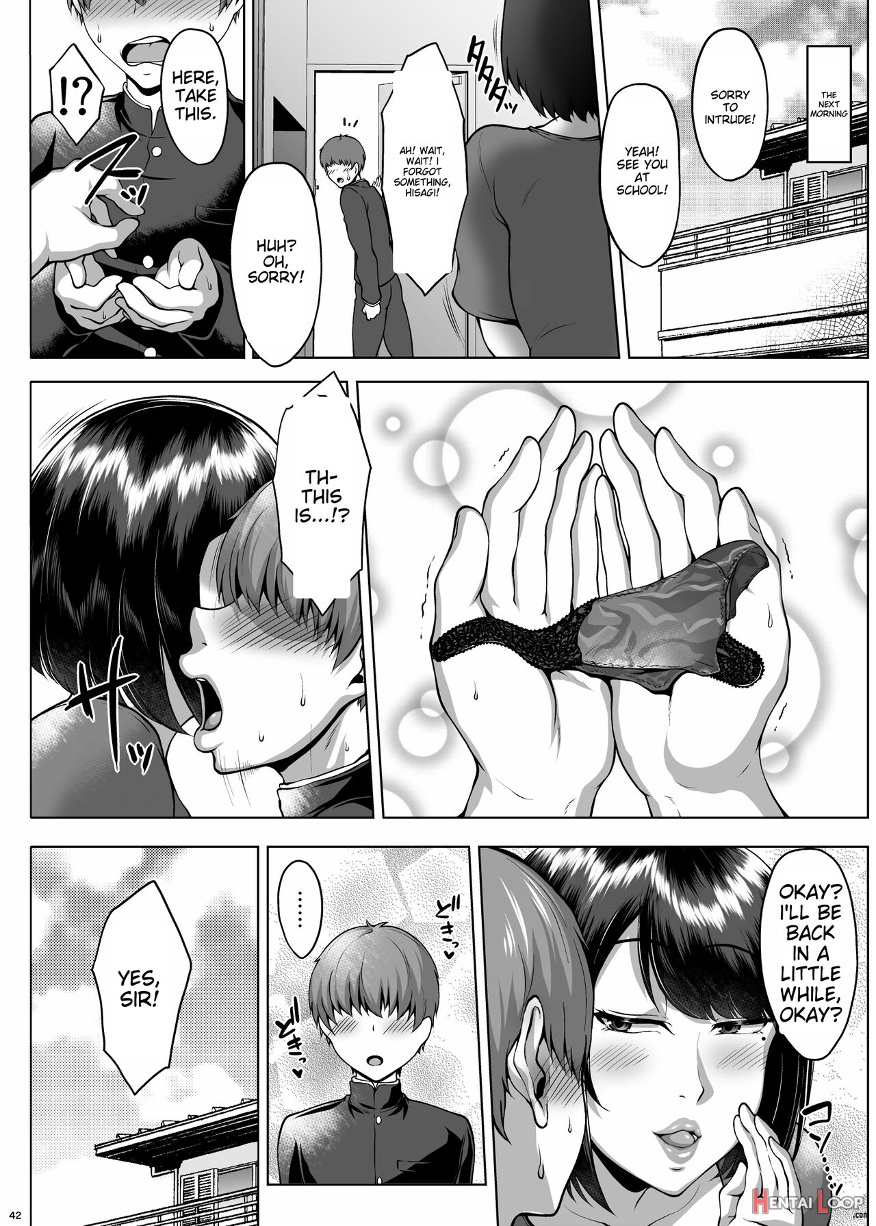 Tomodachi No Muchimuchi Na Okaasan To Zupposhi Asedaku Otomarikai page 38