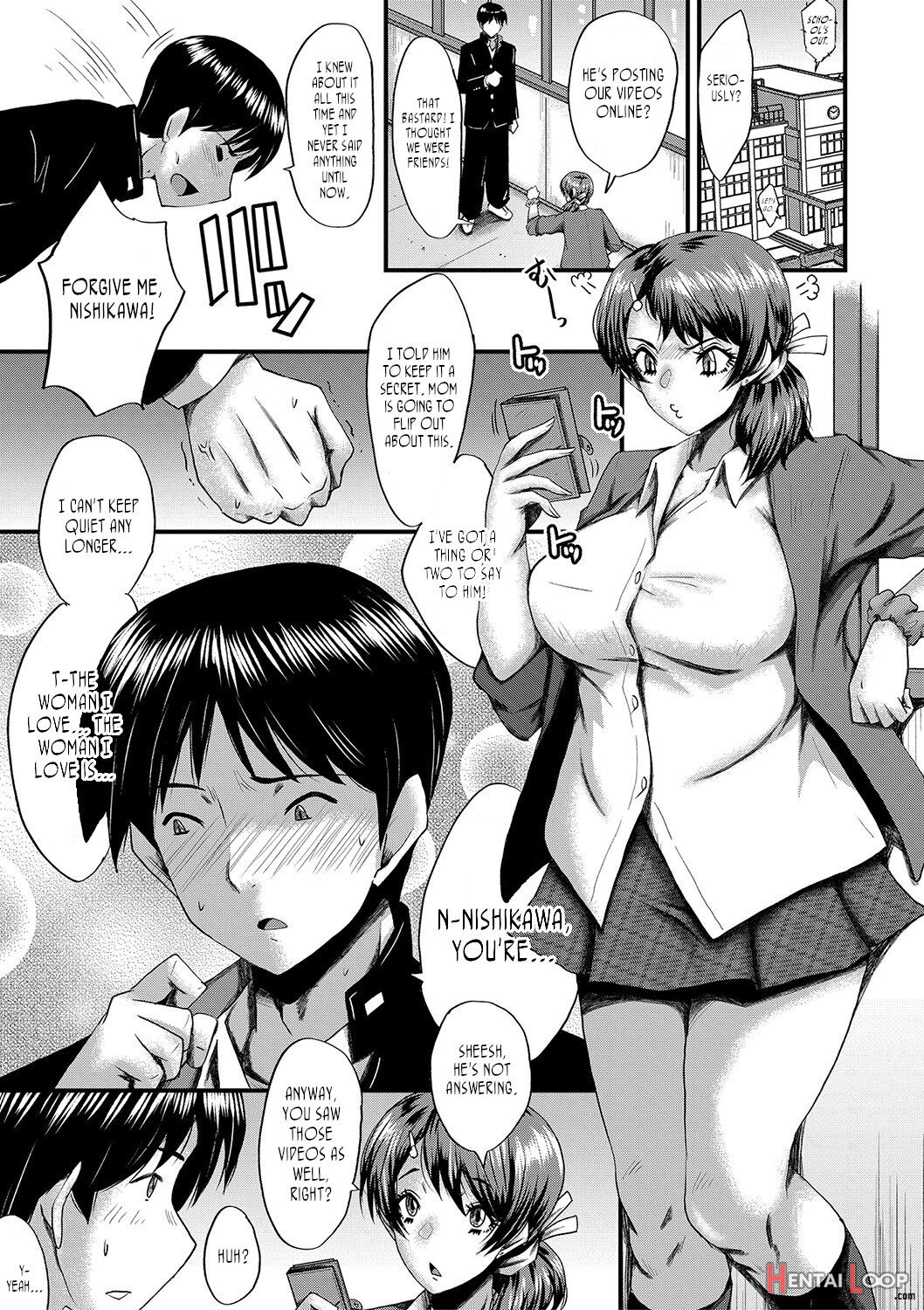 Tomodachi, Osananajimi Mo Kaa-san Mo Netorareru Sono 5 page 1