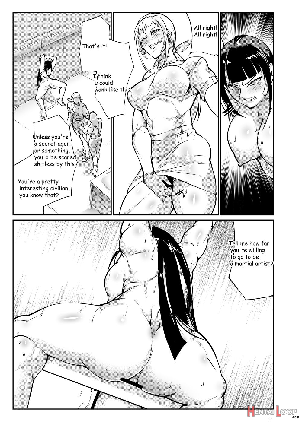 Tougijou Rin - Arena Rin 3 page 11