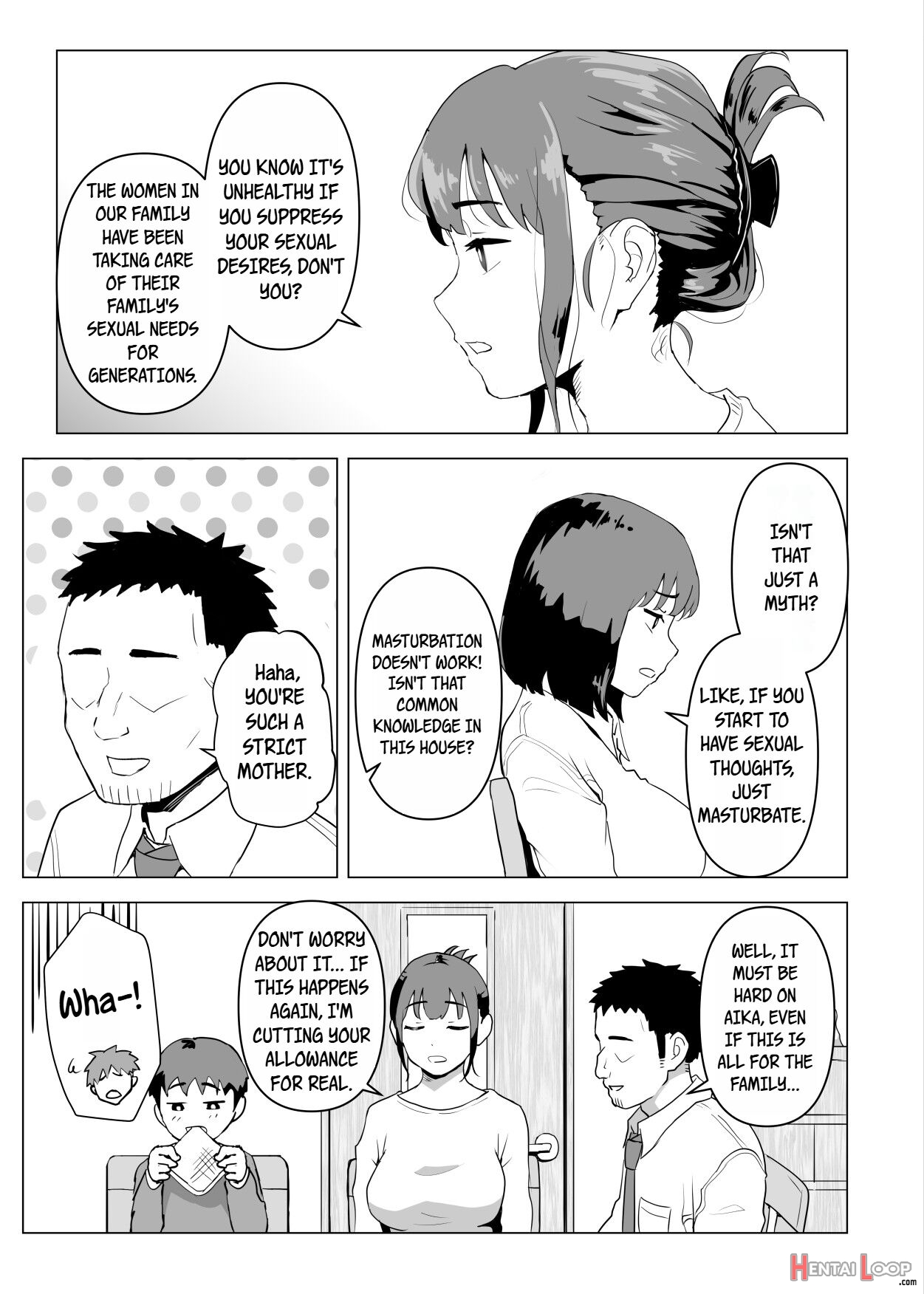 Uchi De Wa Kazoku Sex Wa Joushiki Rashii page 8