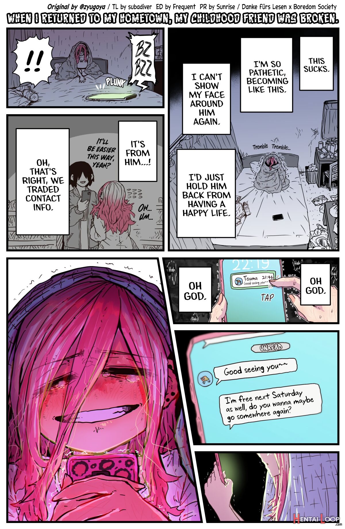When I Returned To My Hometown, My Childhood Friend Was Broken page 12