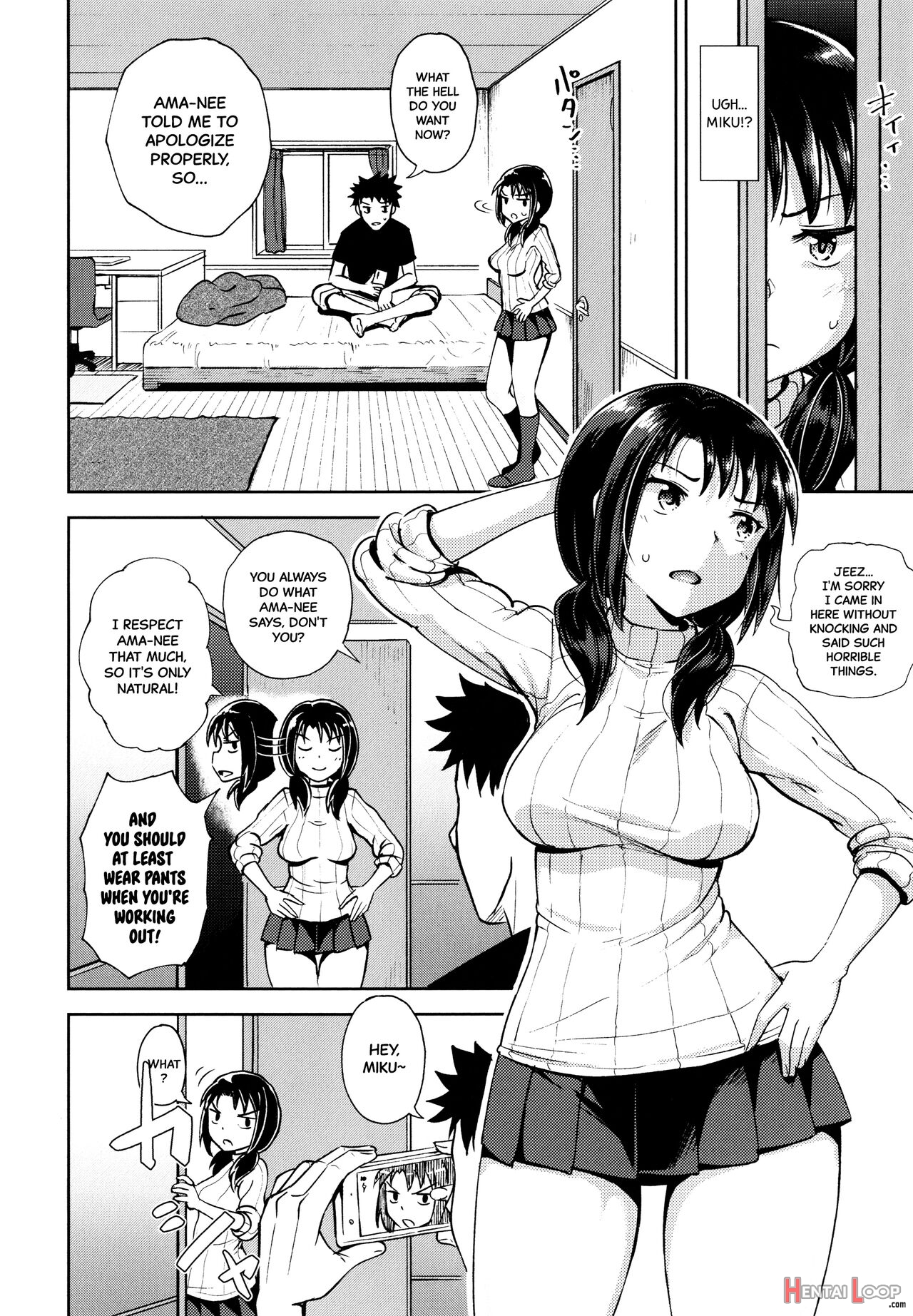 Yarashii Kibun Ni Naru Appli Ane To Ore To Imouto To page 9