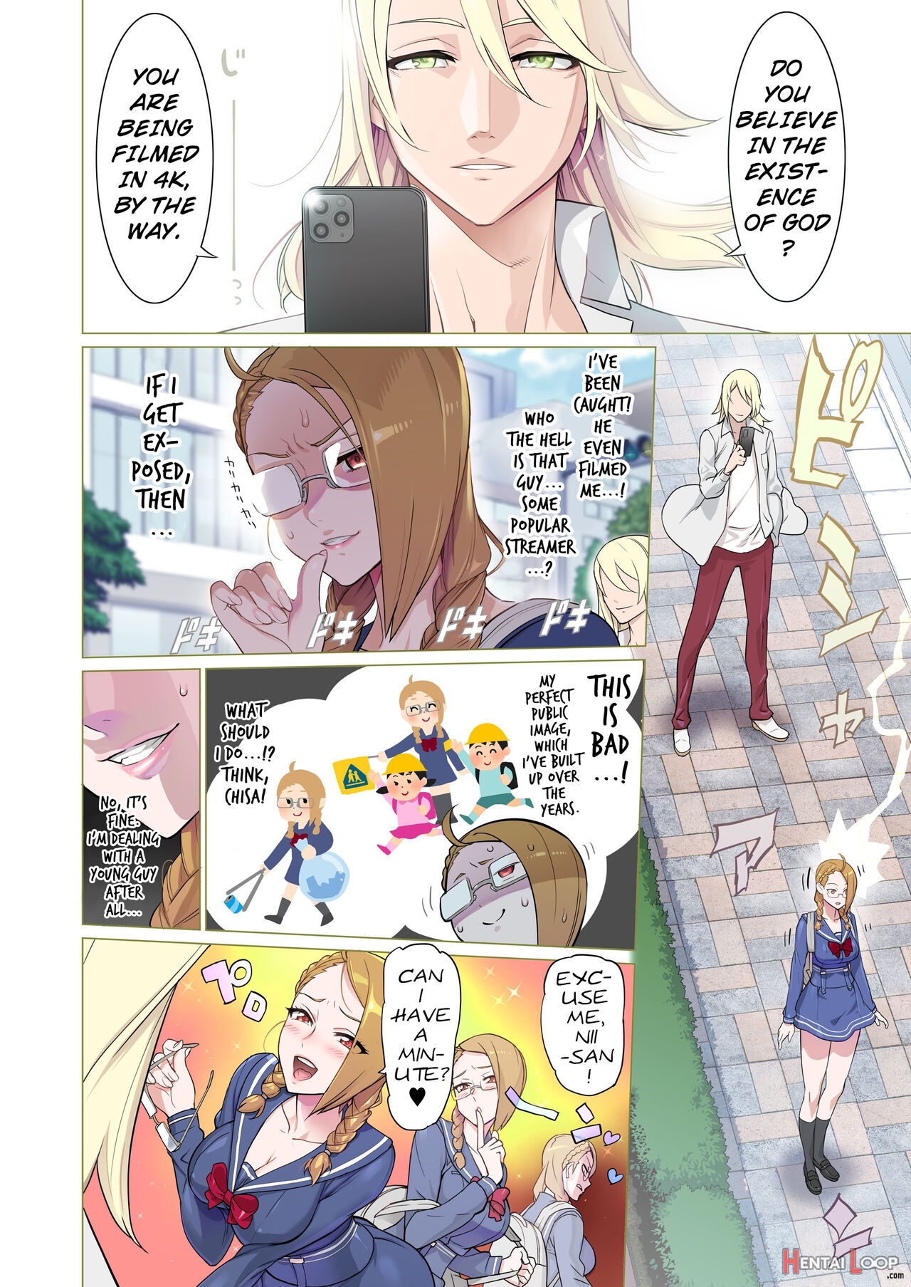 "aku X 3" Manga 1 page 3