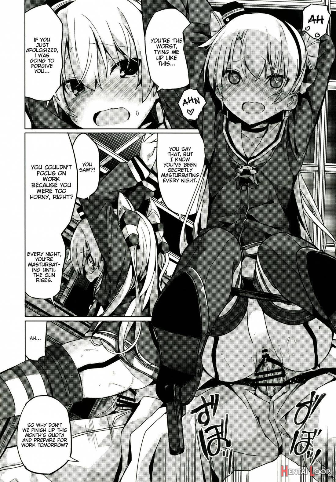 Amatsukaze No H Kinshirei! page 11