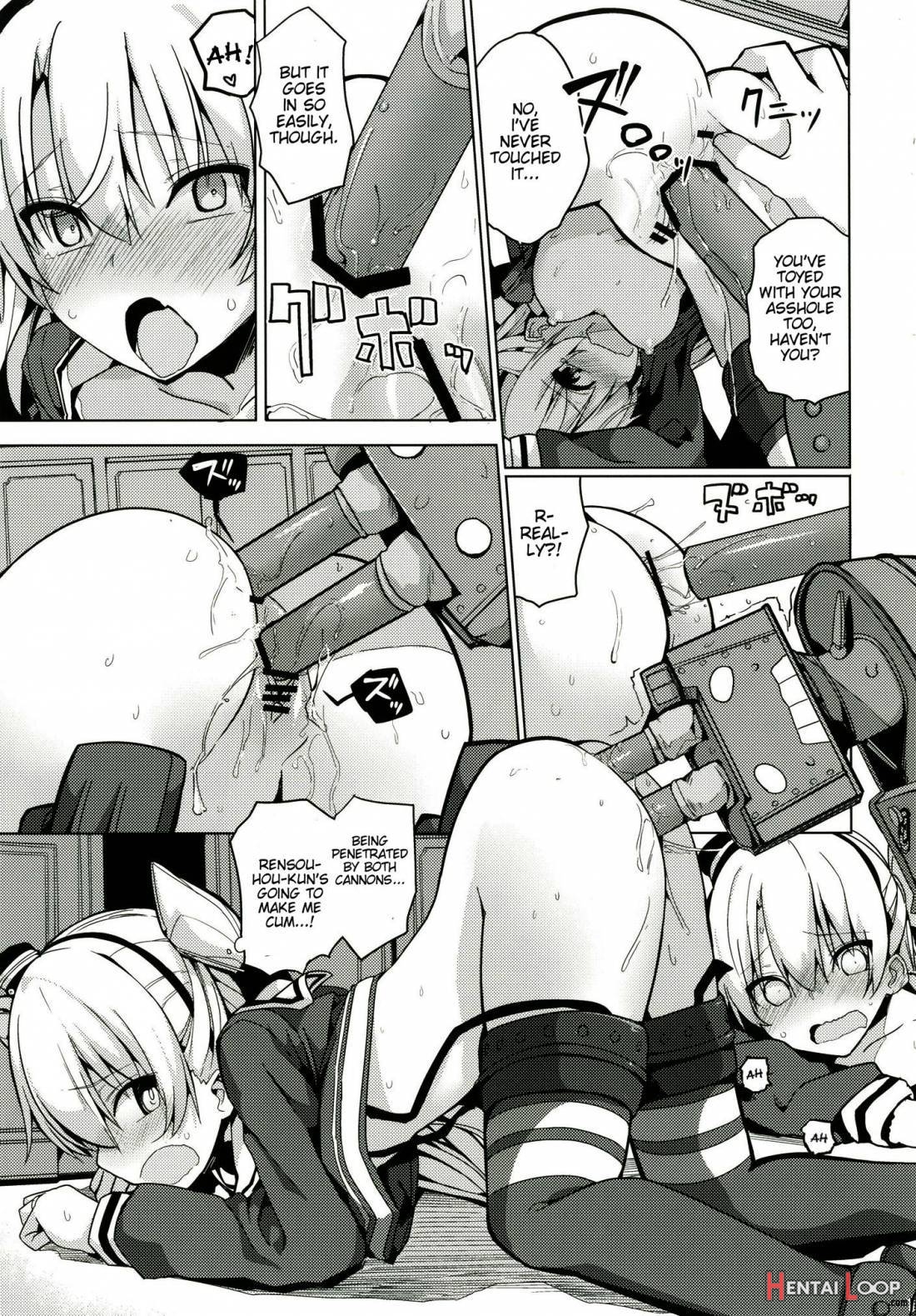 Amatsukaze No H Kinshirei! page 14