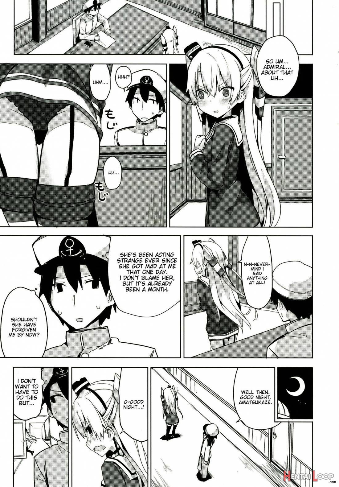 Amatsukaze No H Kinshirei! page 6