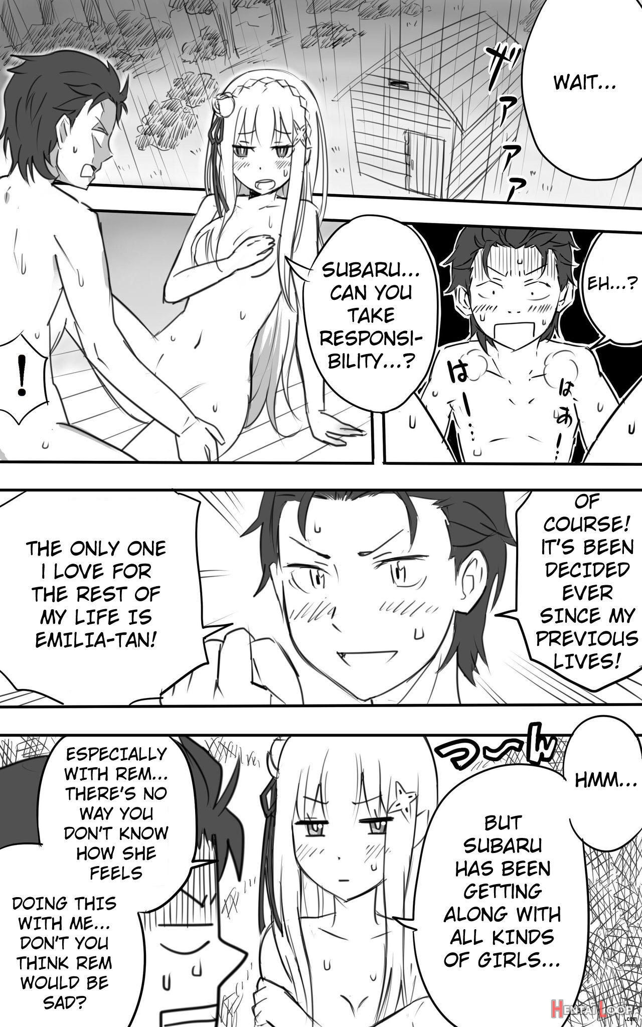 Amazing Sex With Emilia-tan page 29