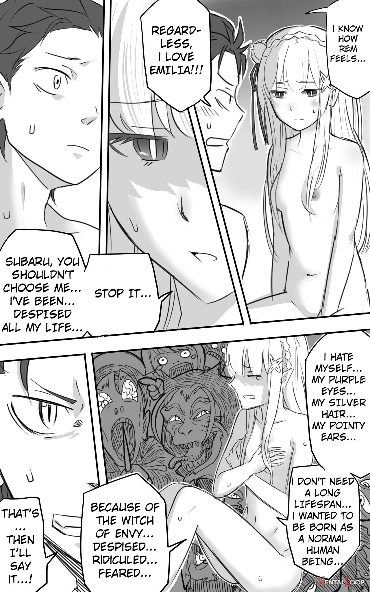 Amazing Sex With Emilia-tan page 30