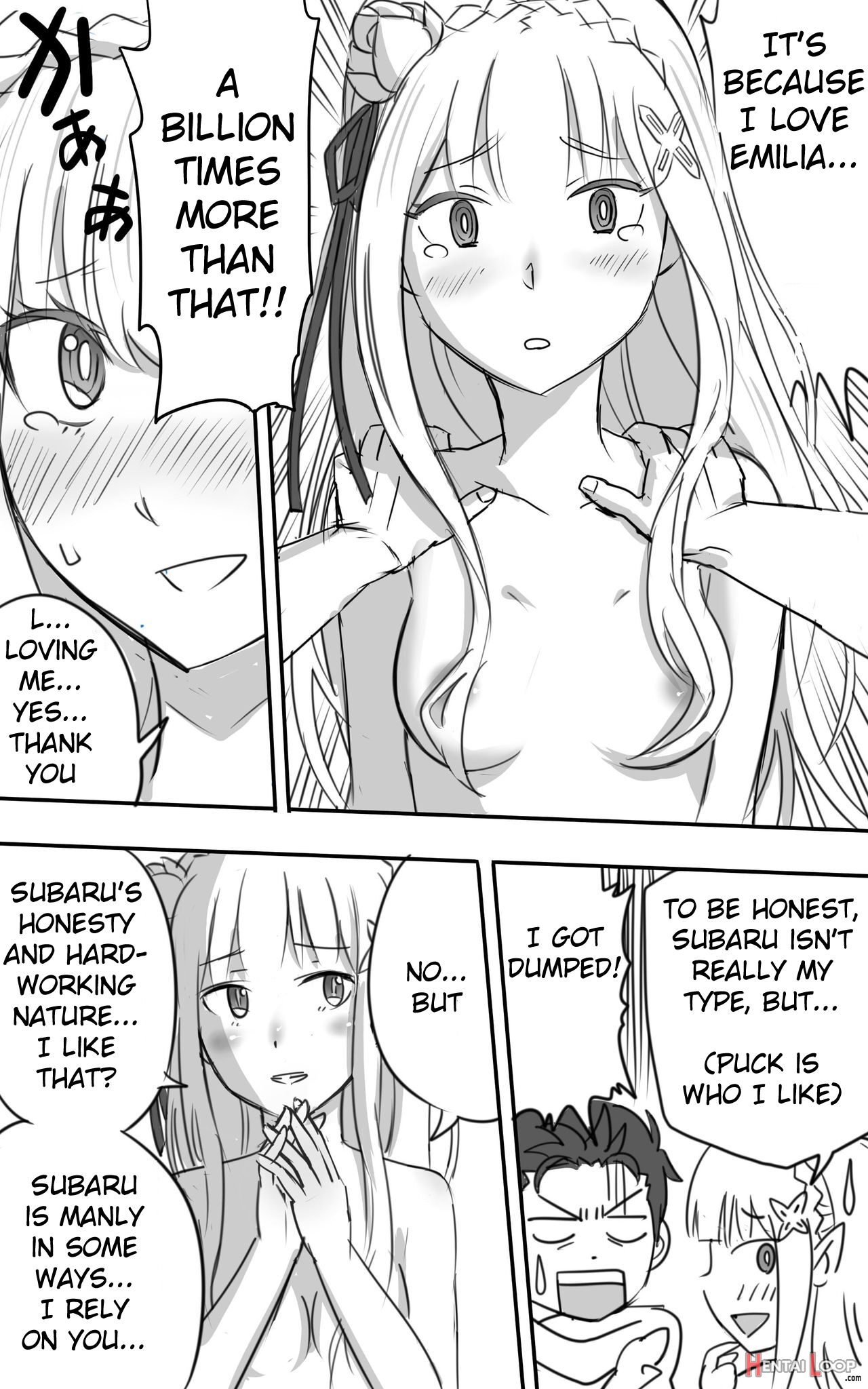 Amazing Sex With Emilia-tan page 31