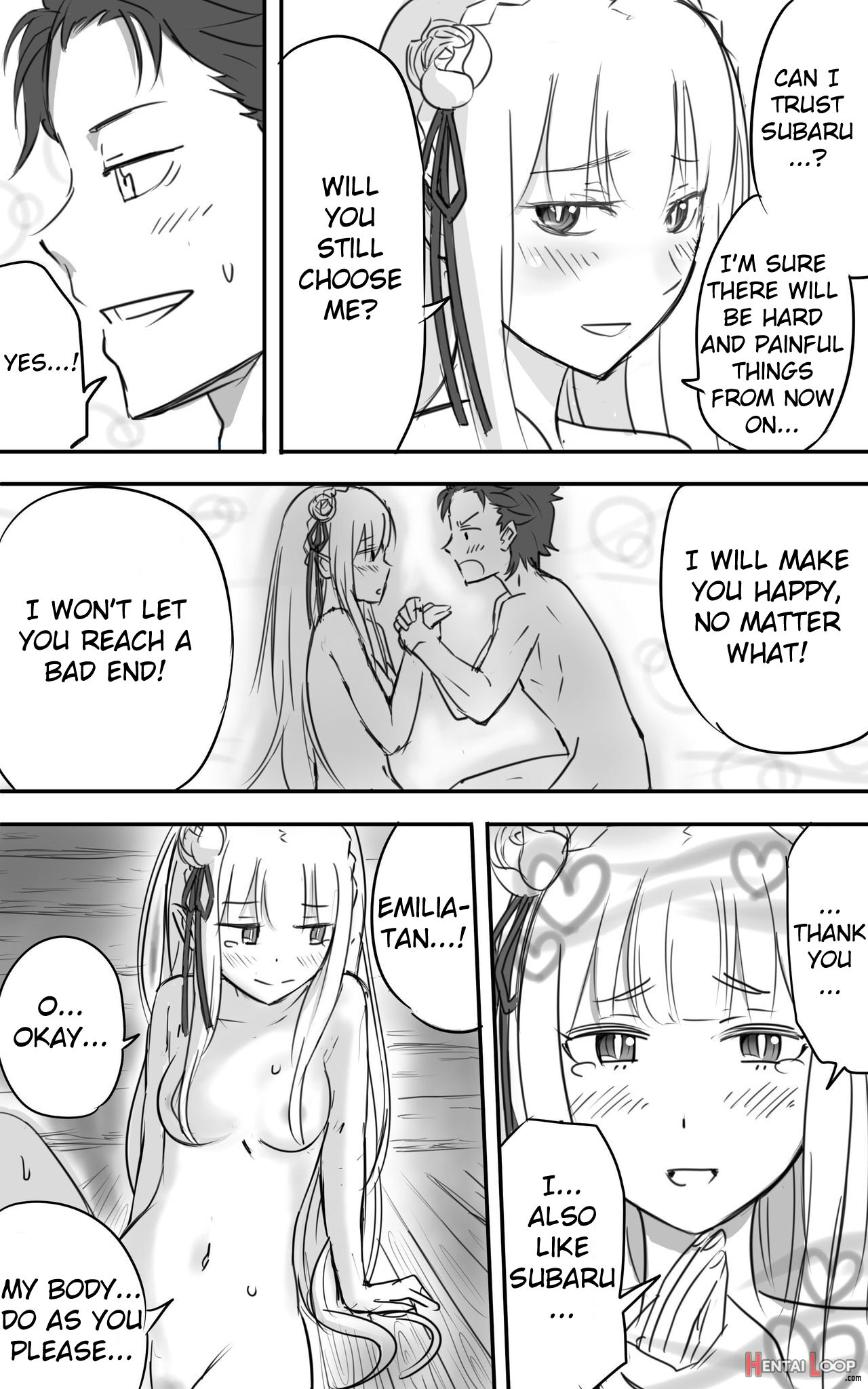 Amazing Sex With Emilia-tan page 32