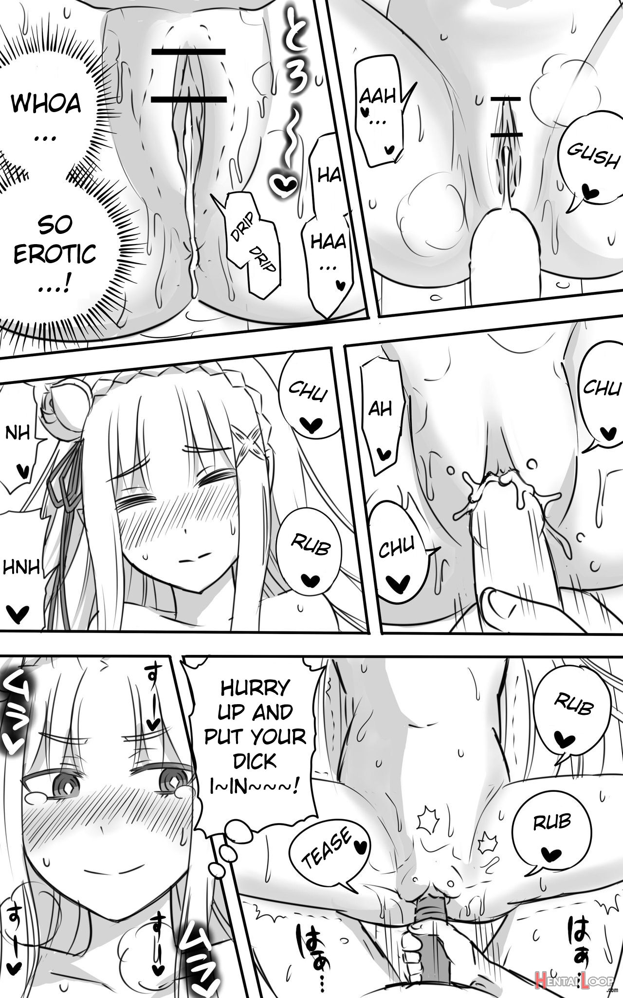 Amazing Sex With Emilia-tan page 64