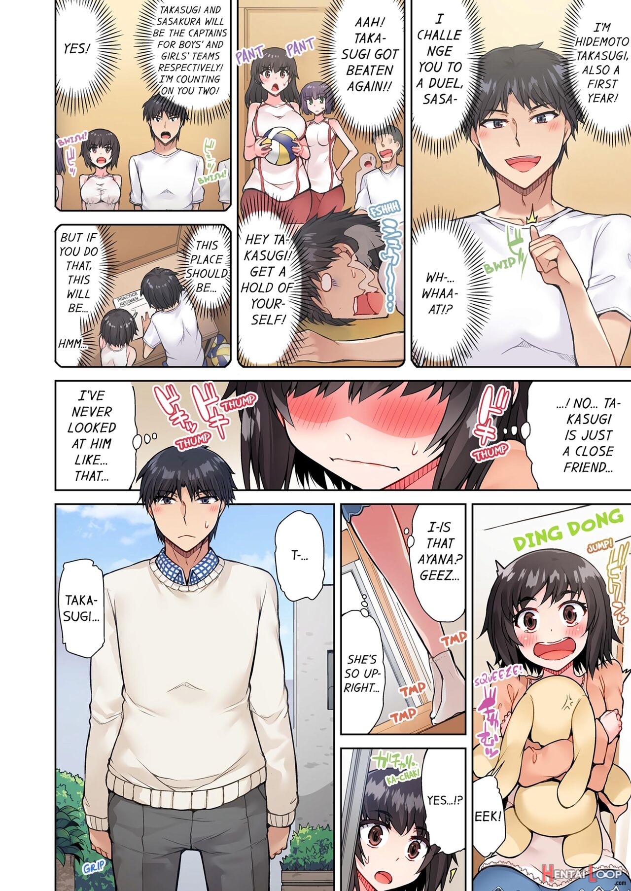 Asoko Araiya No Oshigoto ~kataomoichuu No Aitsu To Onnayu De~ page 382