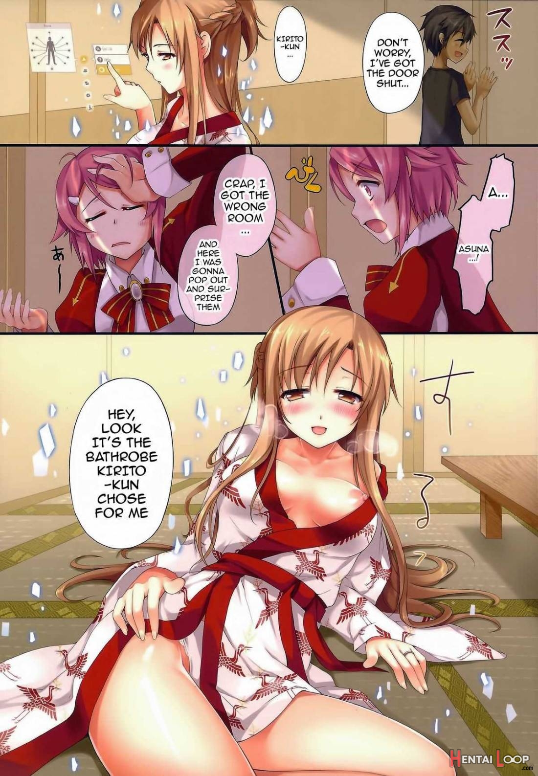 Asuna Ni 100% Nama Nakadashi Shimasu page 34