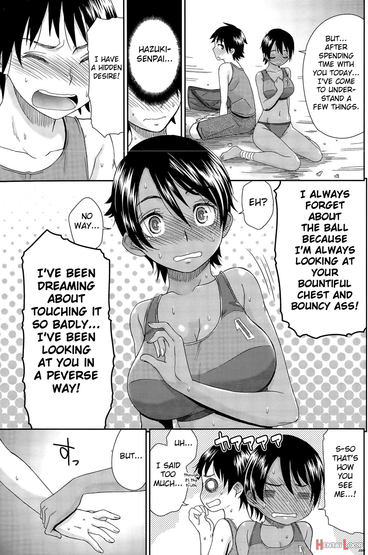 Bouncy beach volleyball hentai