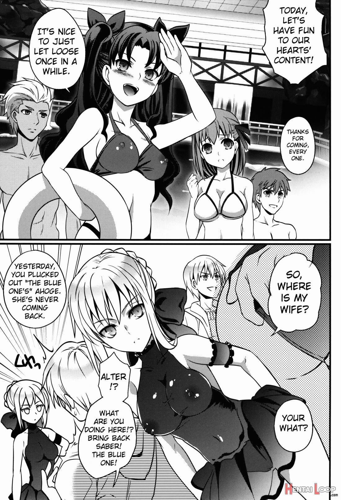 Bitch Queens Wakuwaku Poolside Date page 4