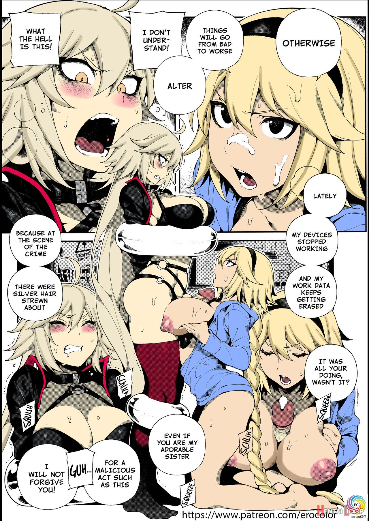 Chaldea Mania - Kuro & Shiro - Colorized page 4