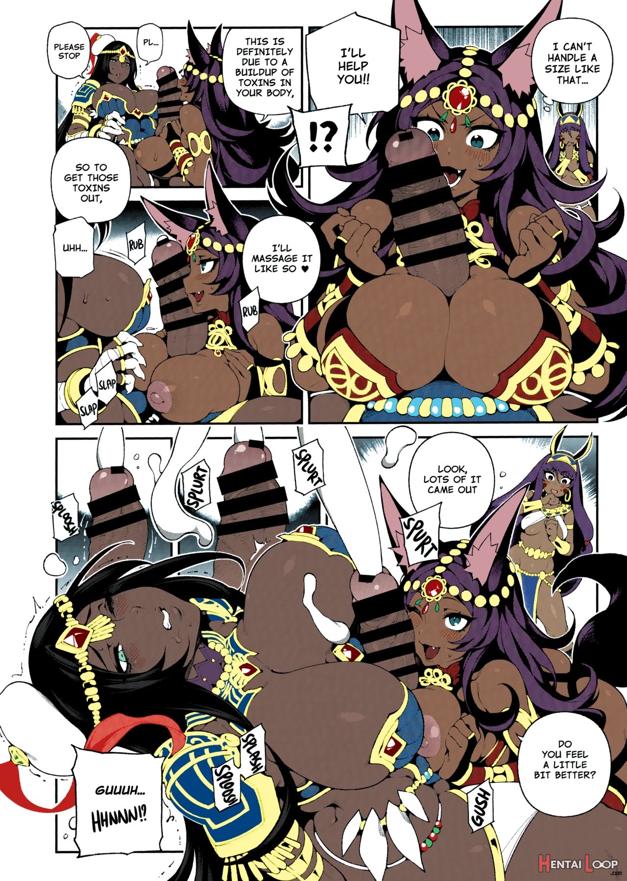 Chaldea Mania - Trio Brown - Colorized page 5